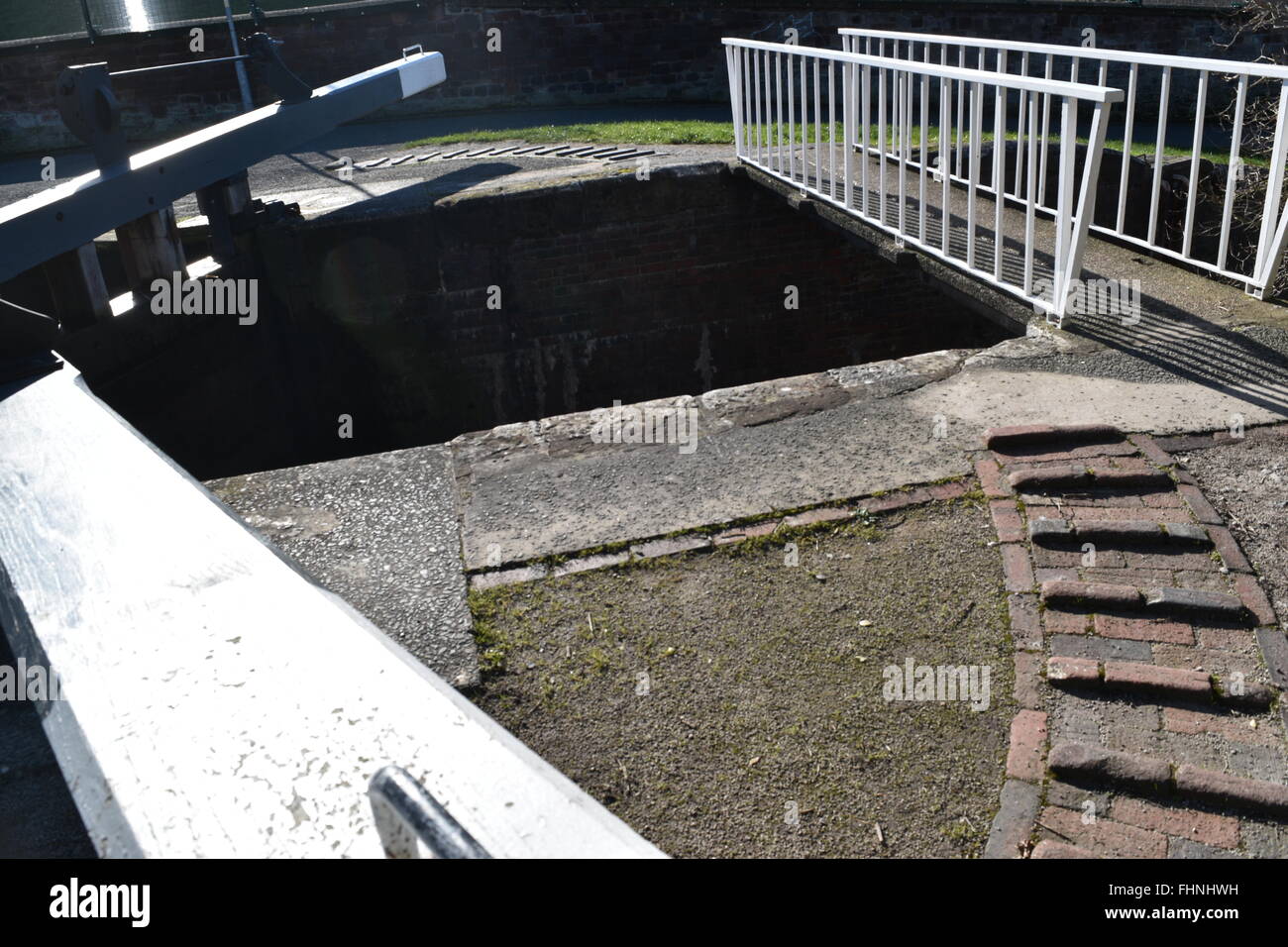 Chemistry Lock, Chester Canal Stock Photo - Alamy