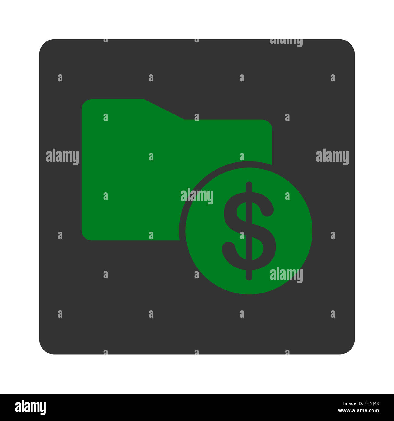 Money Folder icon Stock Photo - Alamy