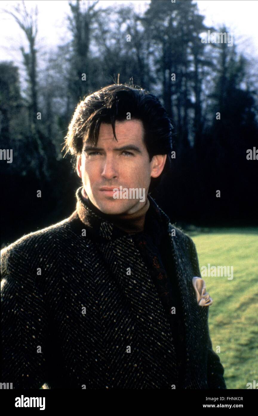 Pierce Brosnan Remington Steele 1982 High Resolution Stock Photography
