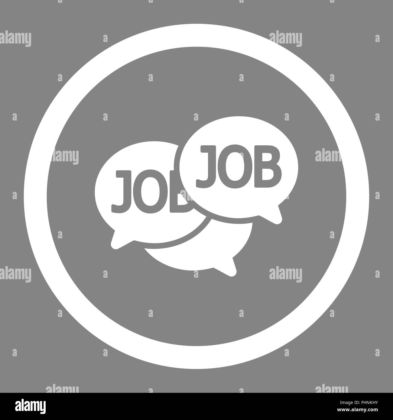 Labor Market icon Stock Photo - Alamy