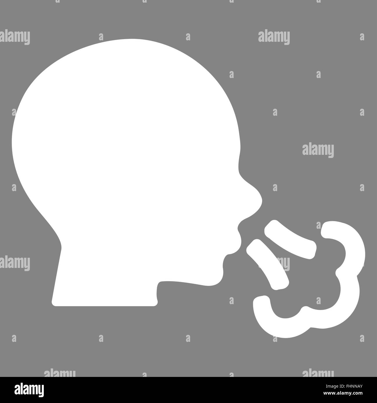 Sneezing Vector Icon Stock Photo