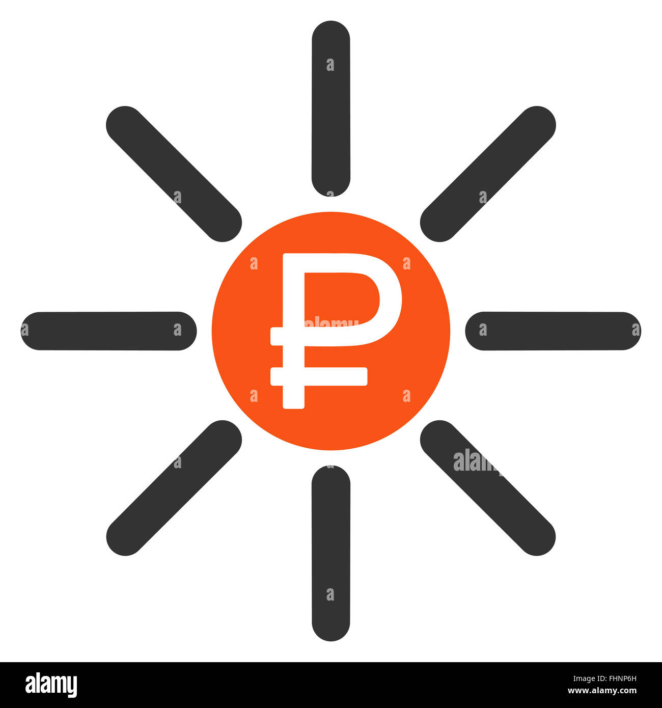 Rouble Source Icon Stock Photo - Alamy