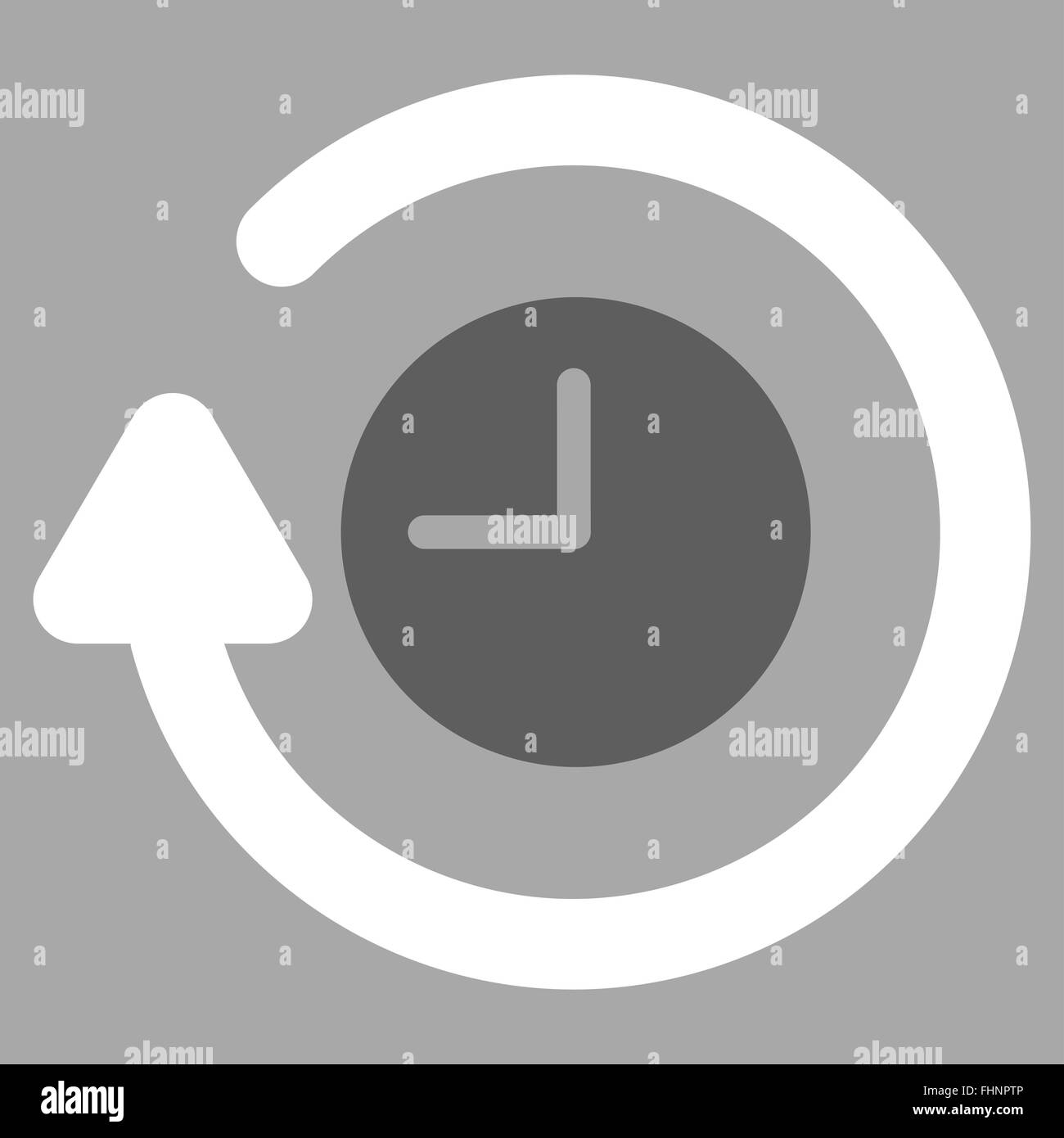 Repeat Clock Icon Stock Photo - Alamy
