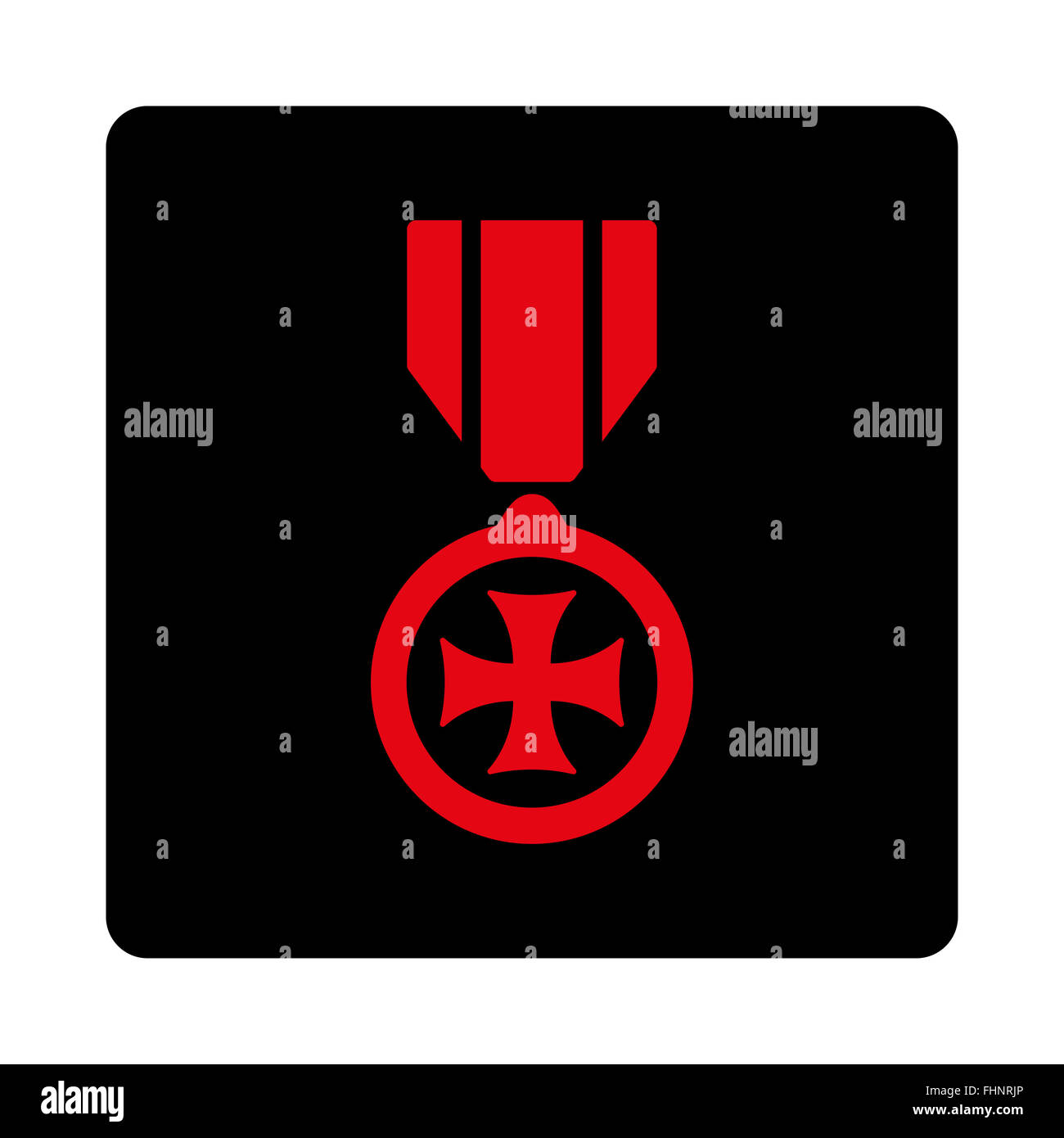 Maltese cross icon from Award Buttons OverColor Set Stock Photo - Alamy