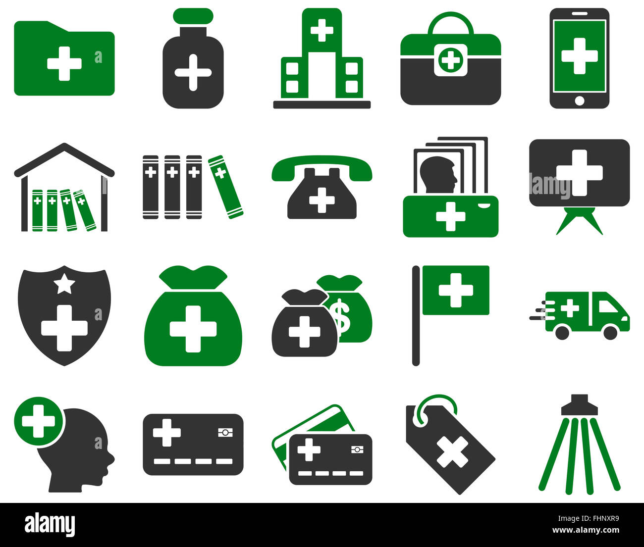 Medical icon set Stock Photo - Alamy