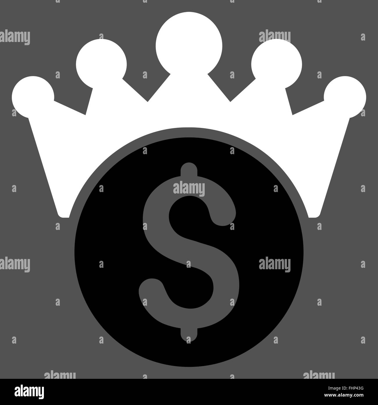 Financial Power Icon Stock Photo Alamy