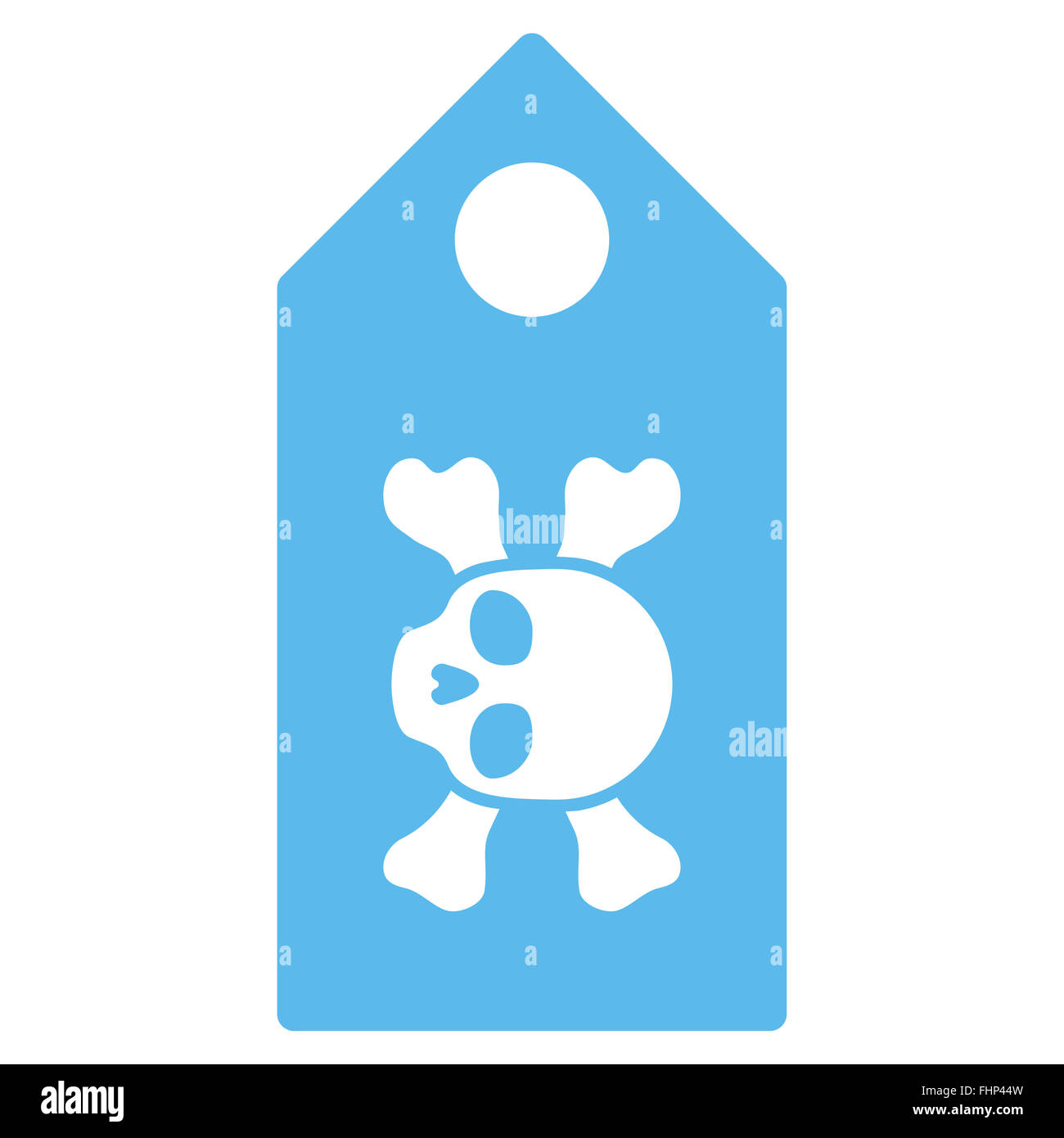 Death Label Icon Stock Photo - Alamy