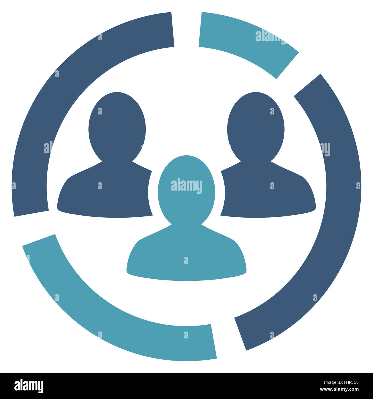 Demography diagram icon from Business Bicolor Set Stock Photo - Alamy