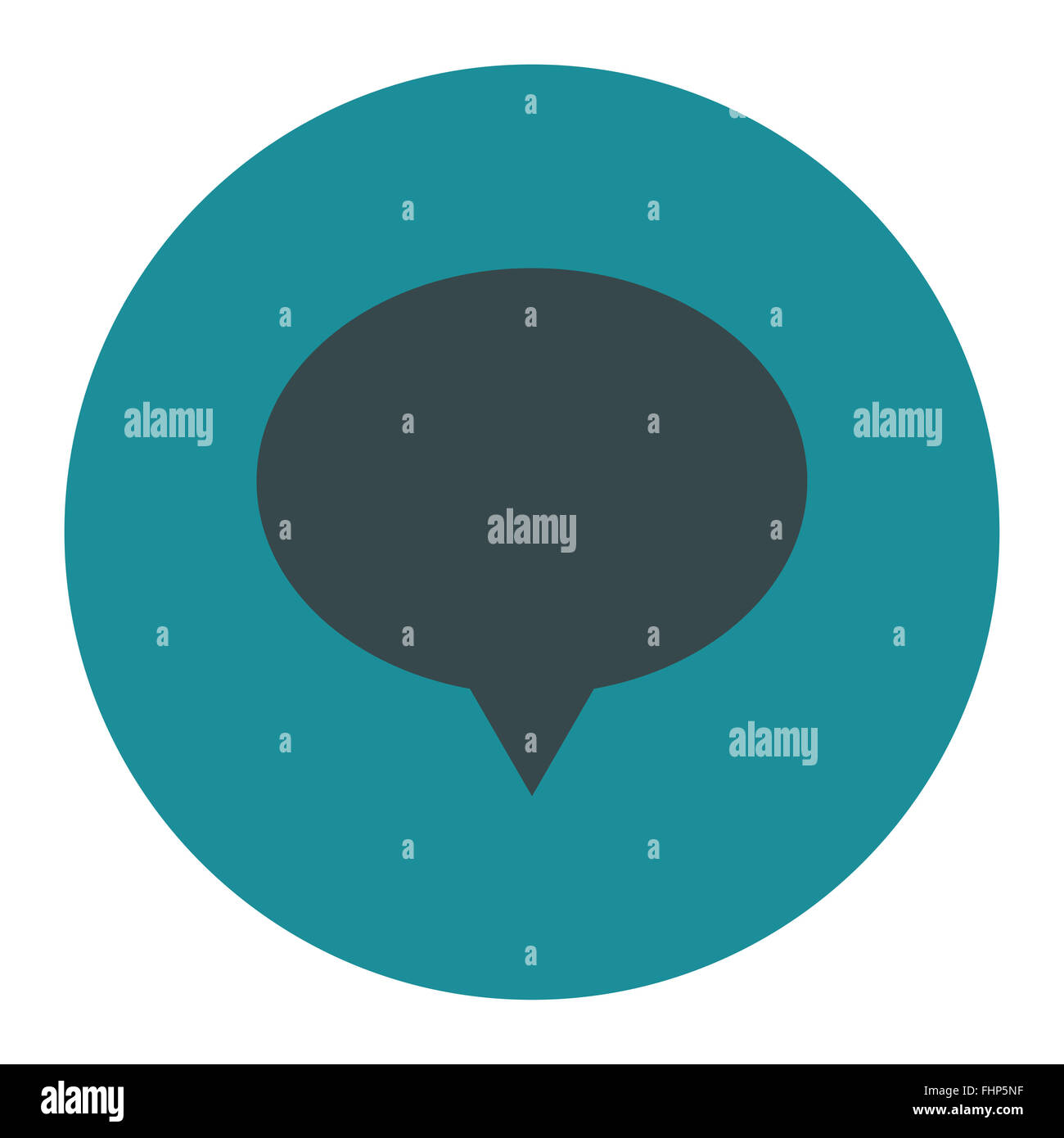 Banner flat soft blue colors round button Stock Photo - Alamy