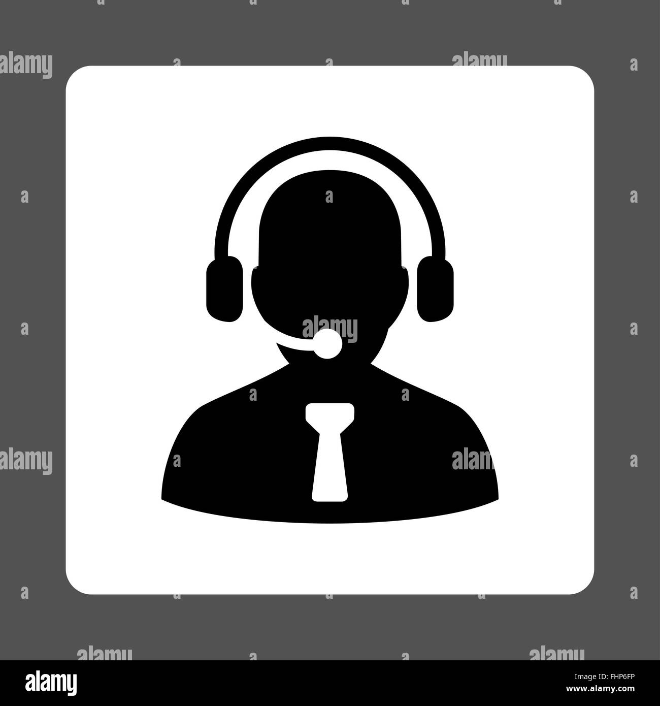 Reception operator Black and White Stock Photos & Images - Alamy