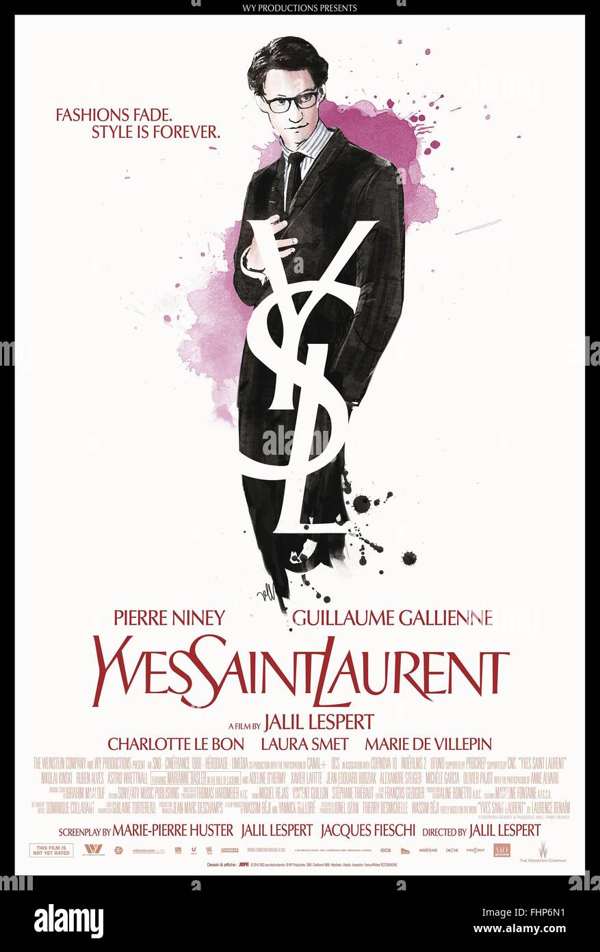 saint laurent poster