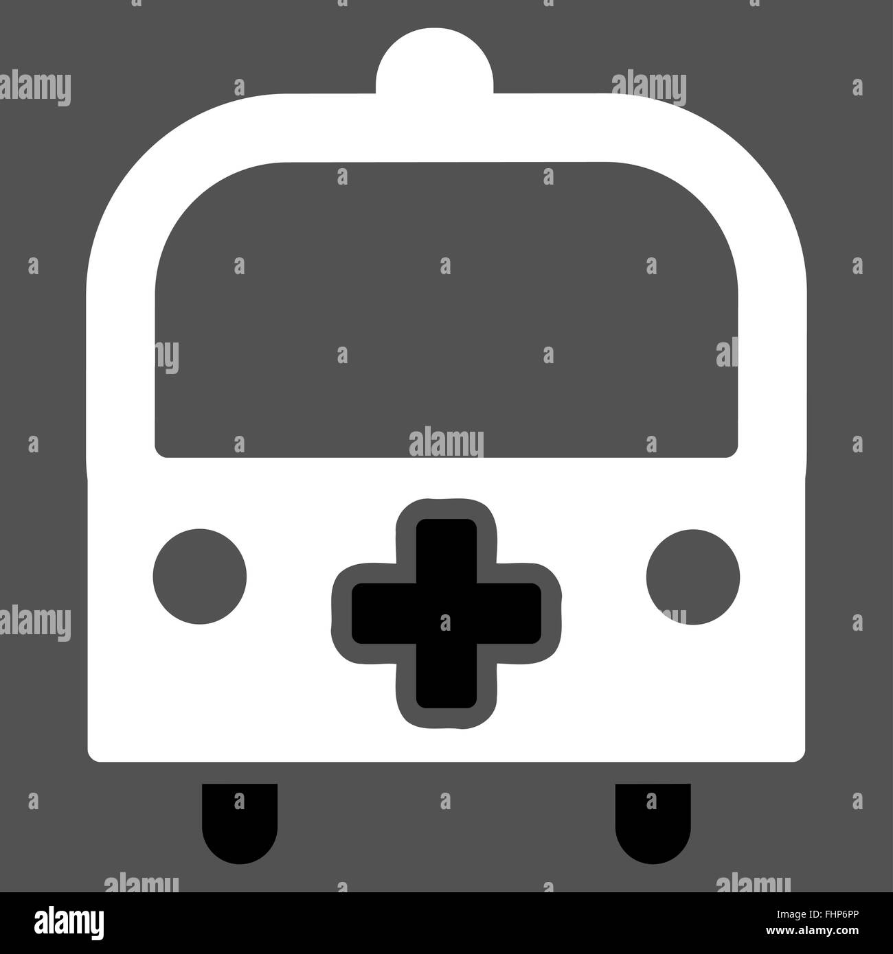 Hospital Shuttle Bus Not Airport Black and White Stock Photos & Images ...