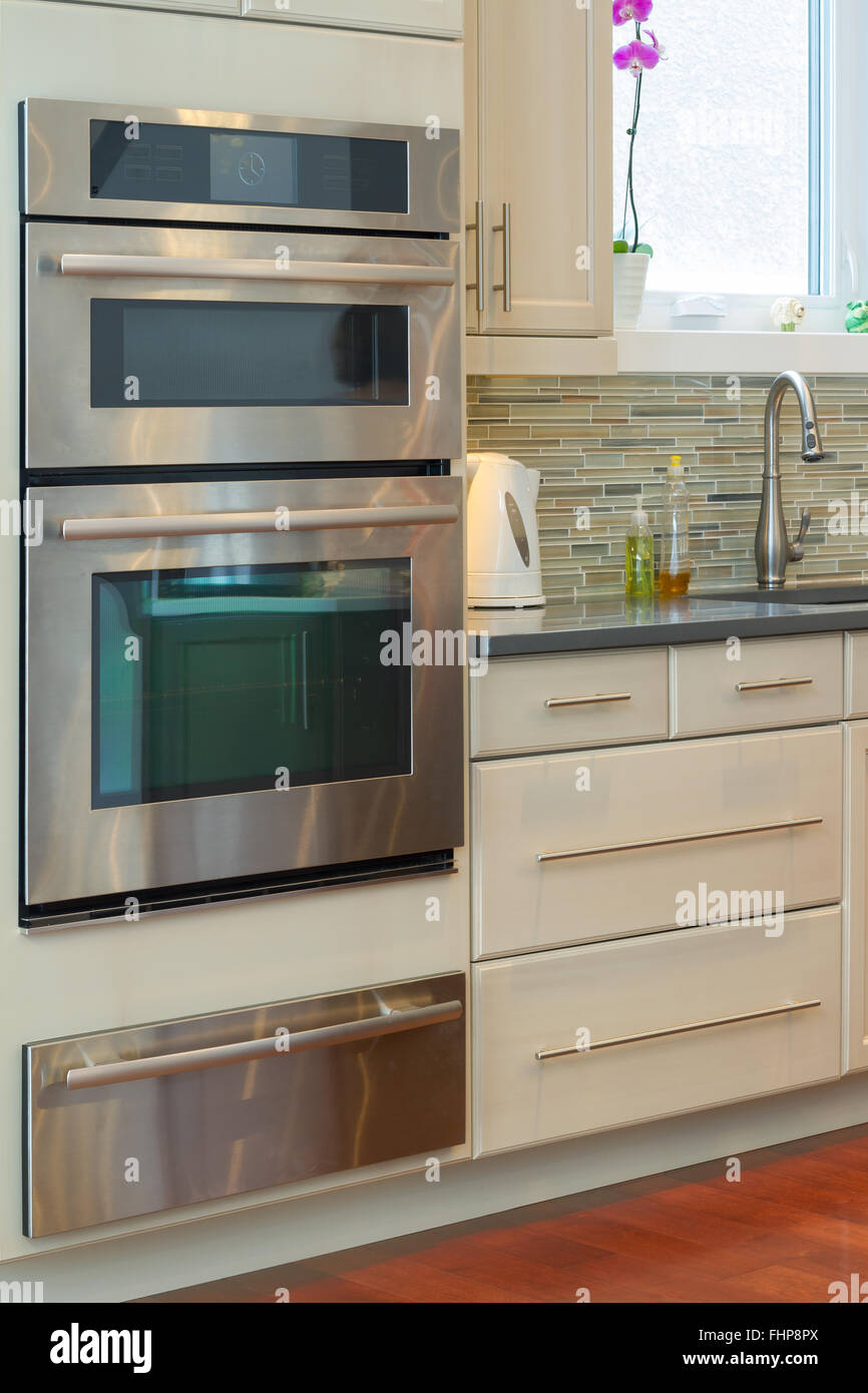 Kitchen Interior Design Stock Photo