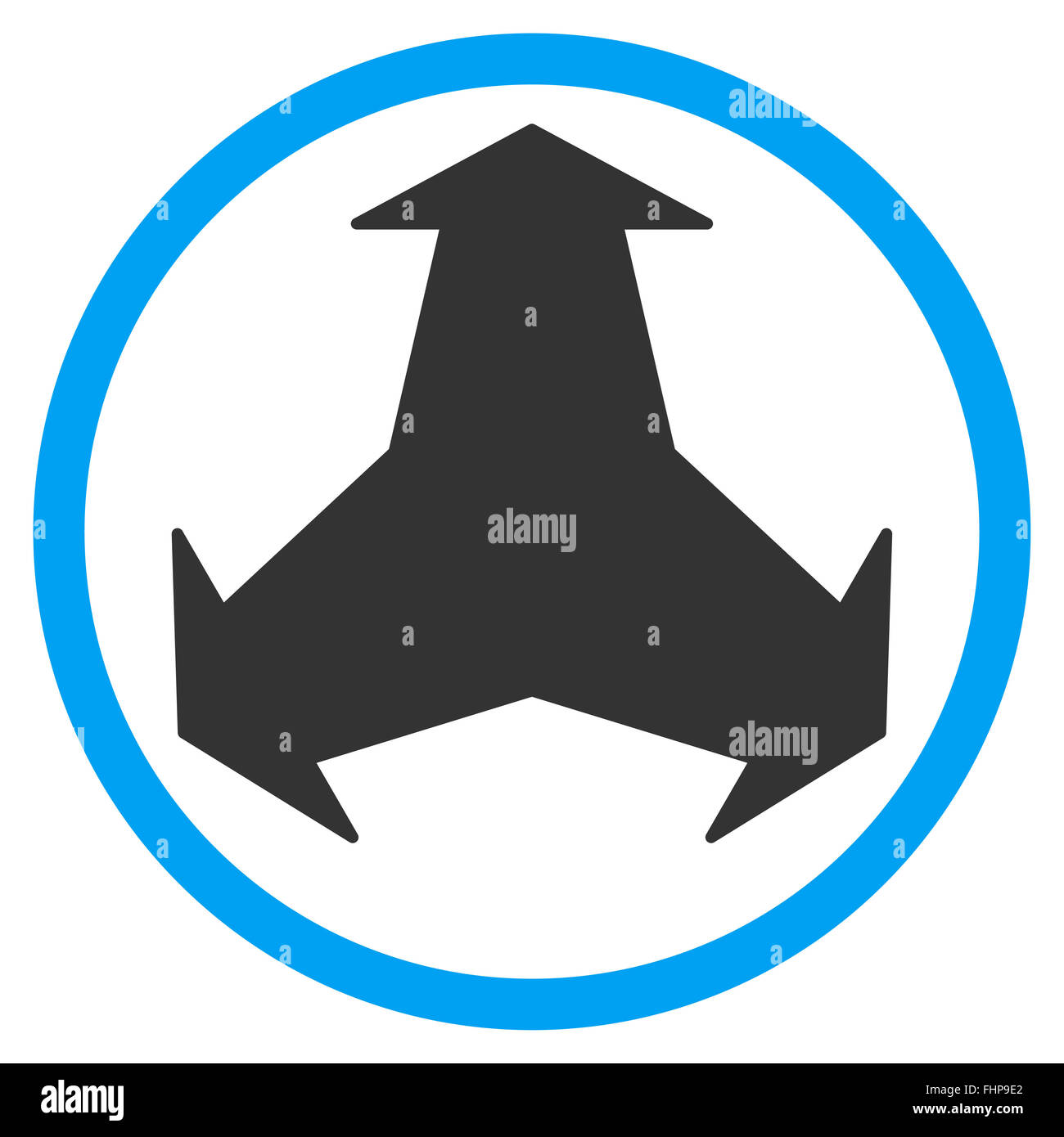 Directions Rounded Icon Stock Photo - Alamy