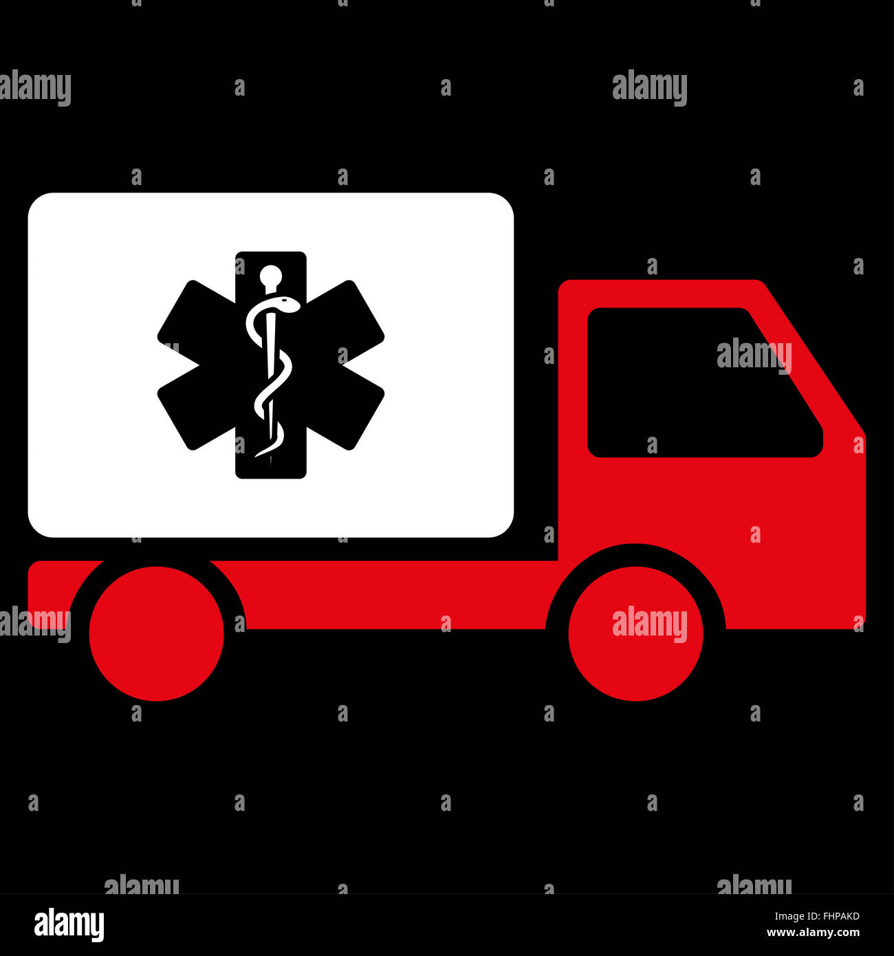 Medical Shipment Icon Stock Photo - Alamy