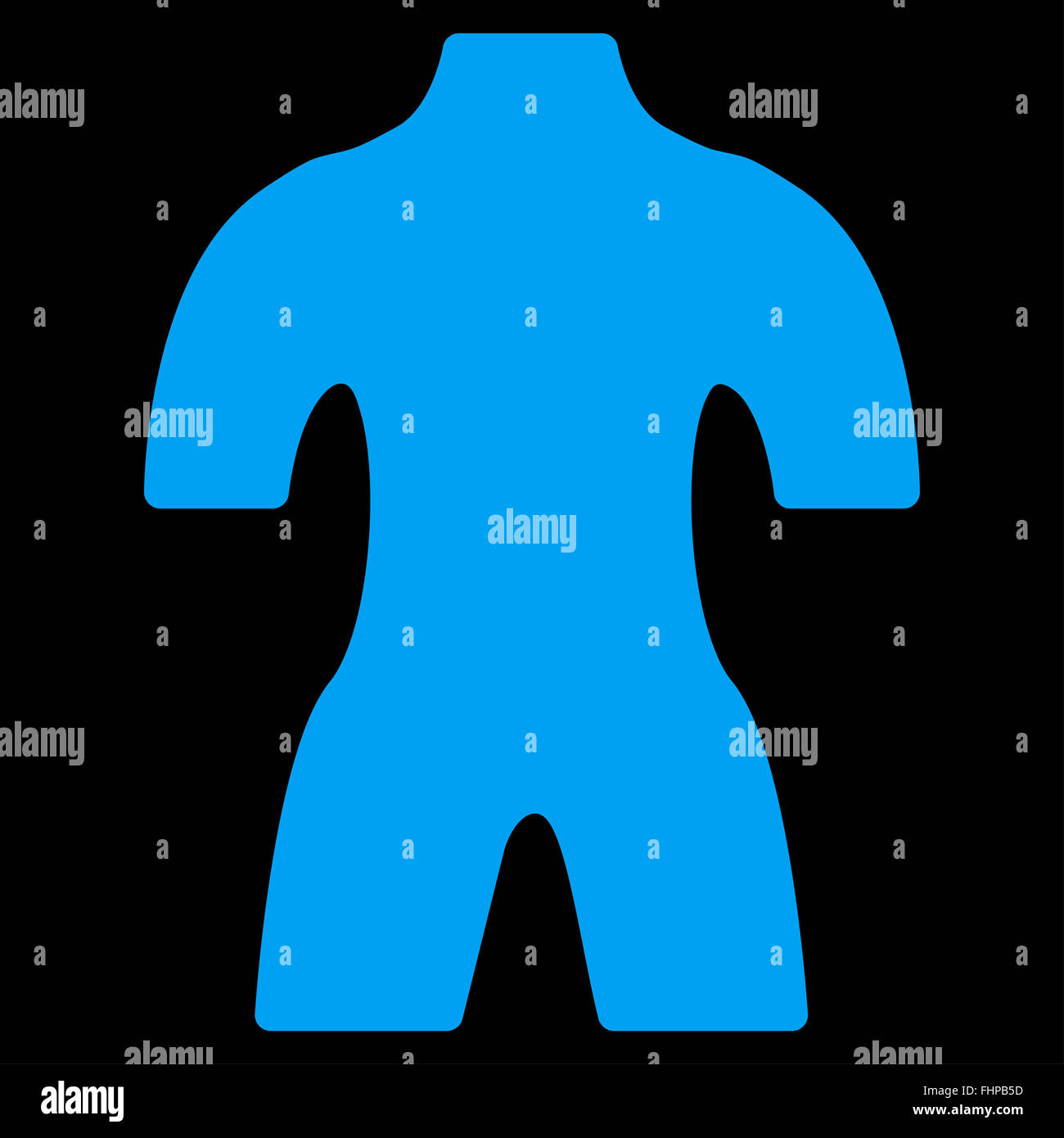Body Flat Icon Stock Photo - Alamy