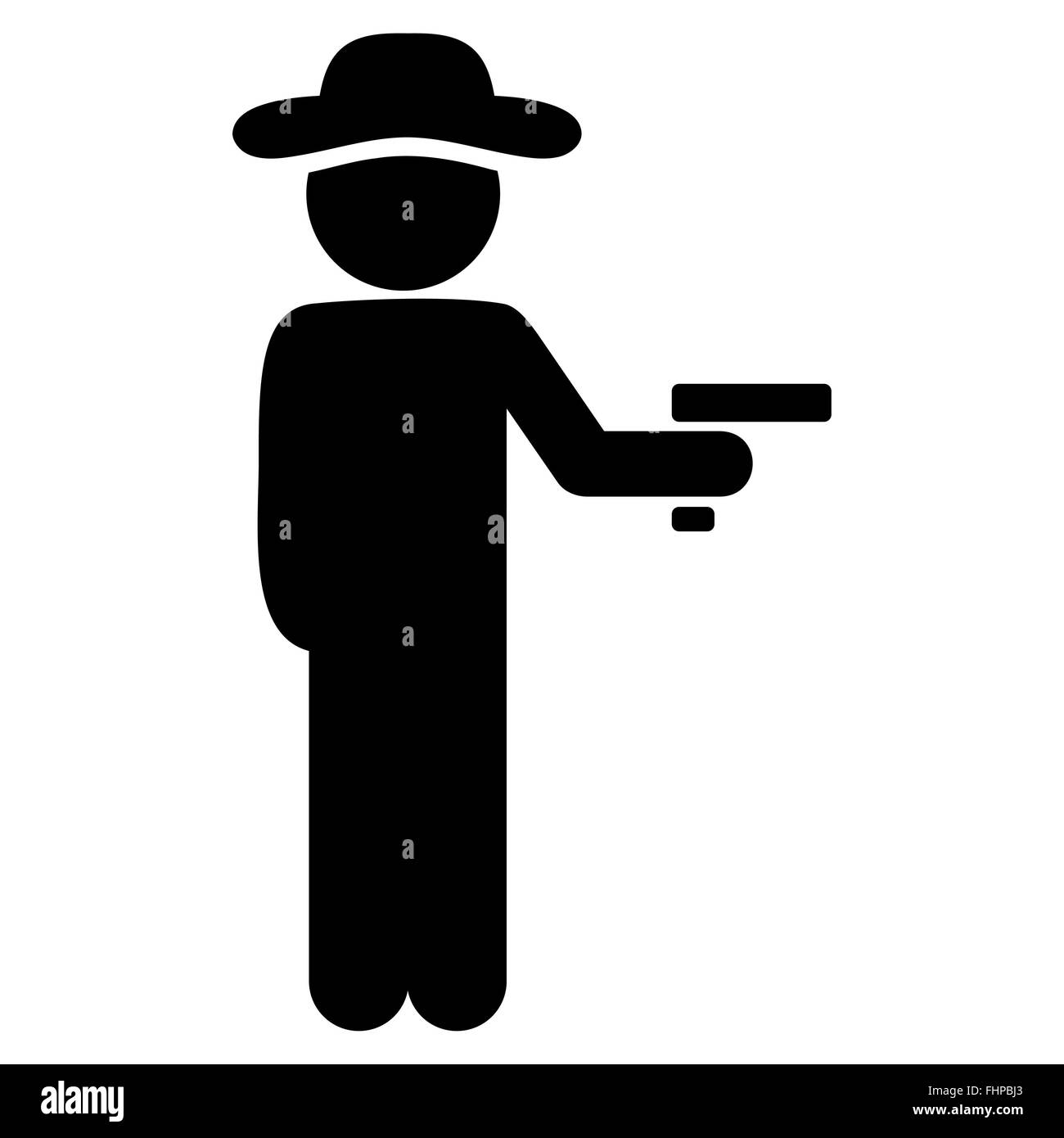 Person Robber Icon Stock Photo - Alamy
