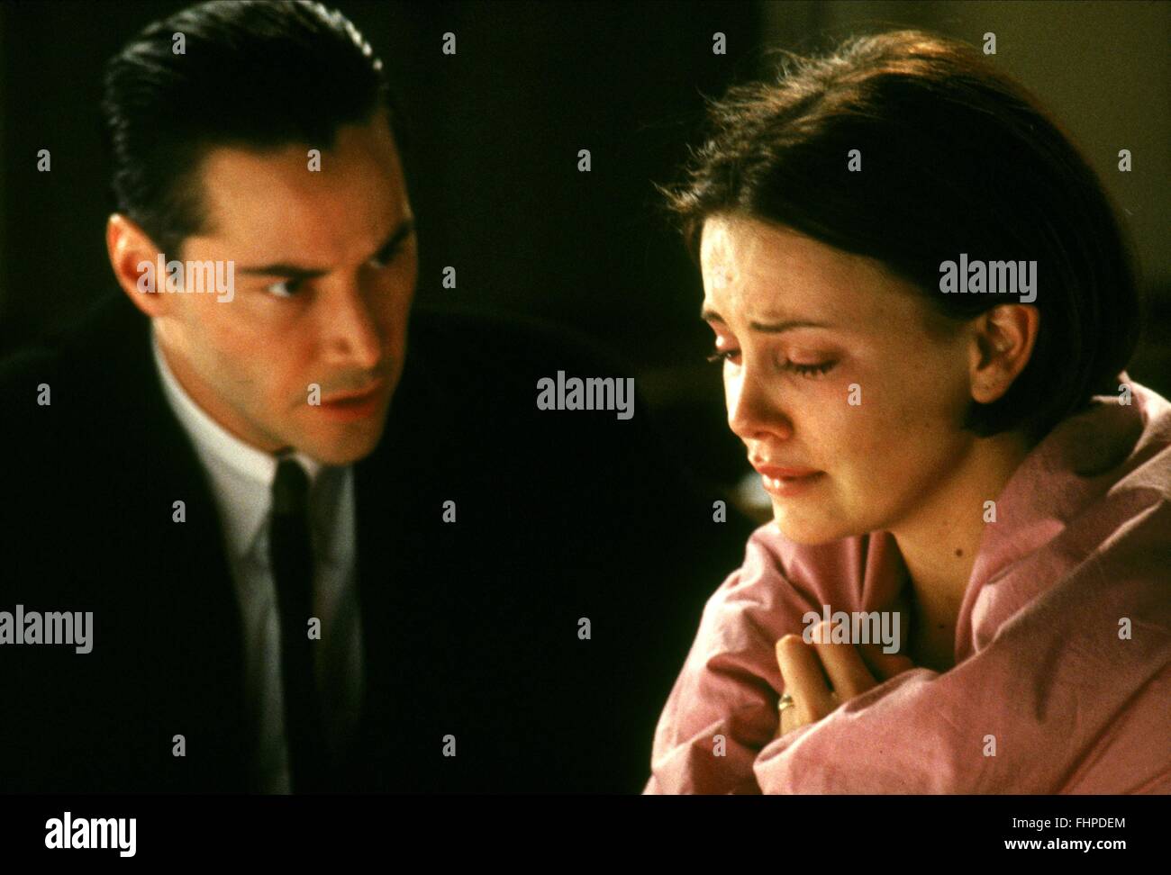 Keanu Reeves Charlize Theron The Devil S Advocate 1997 Stock Photo