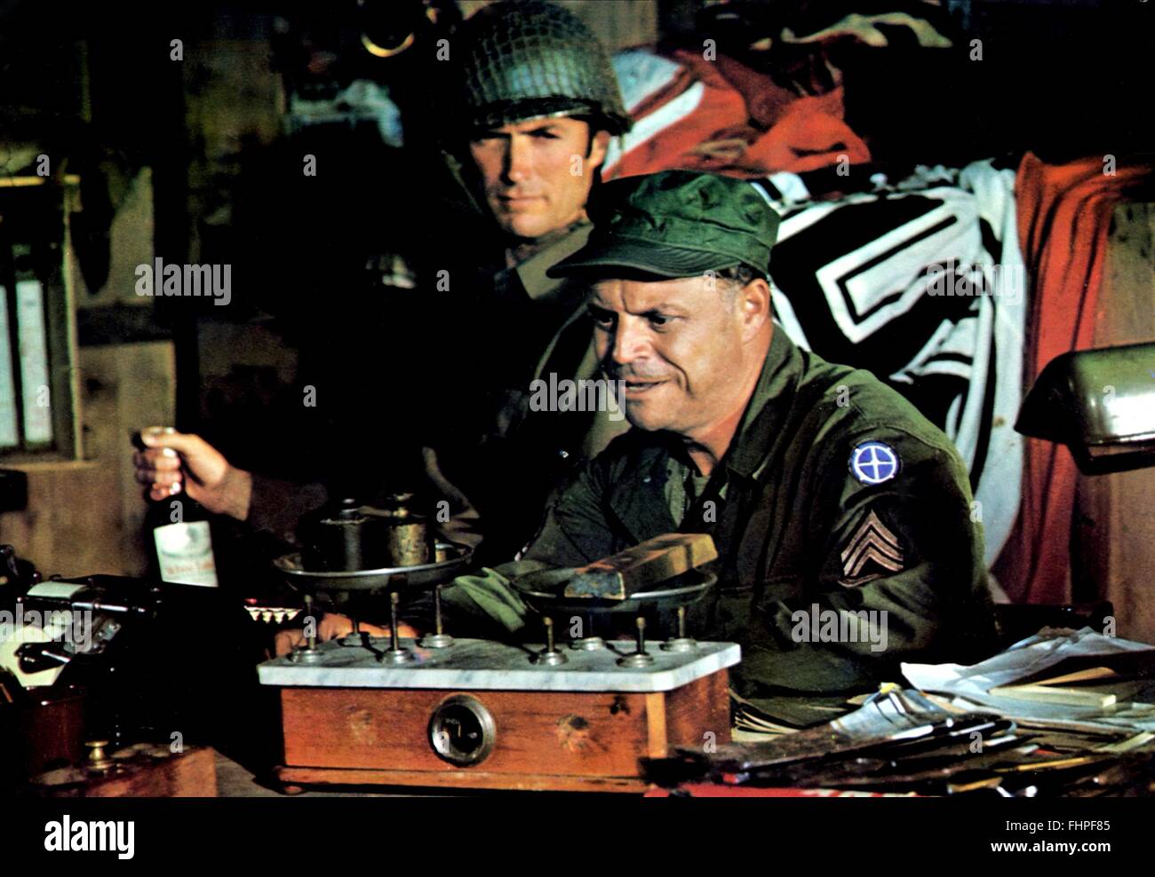 CLINT EASTWOOD, DON RICKLES, KELLY'S HEROES, 1970 Stock