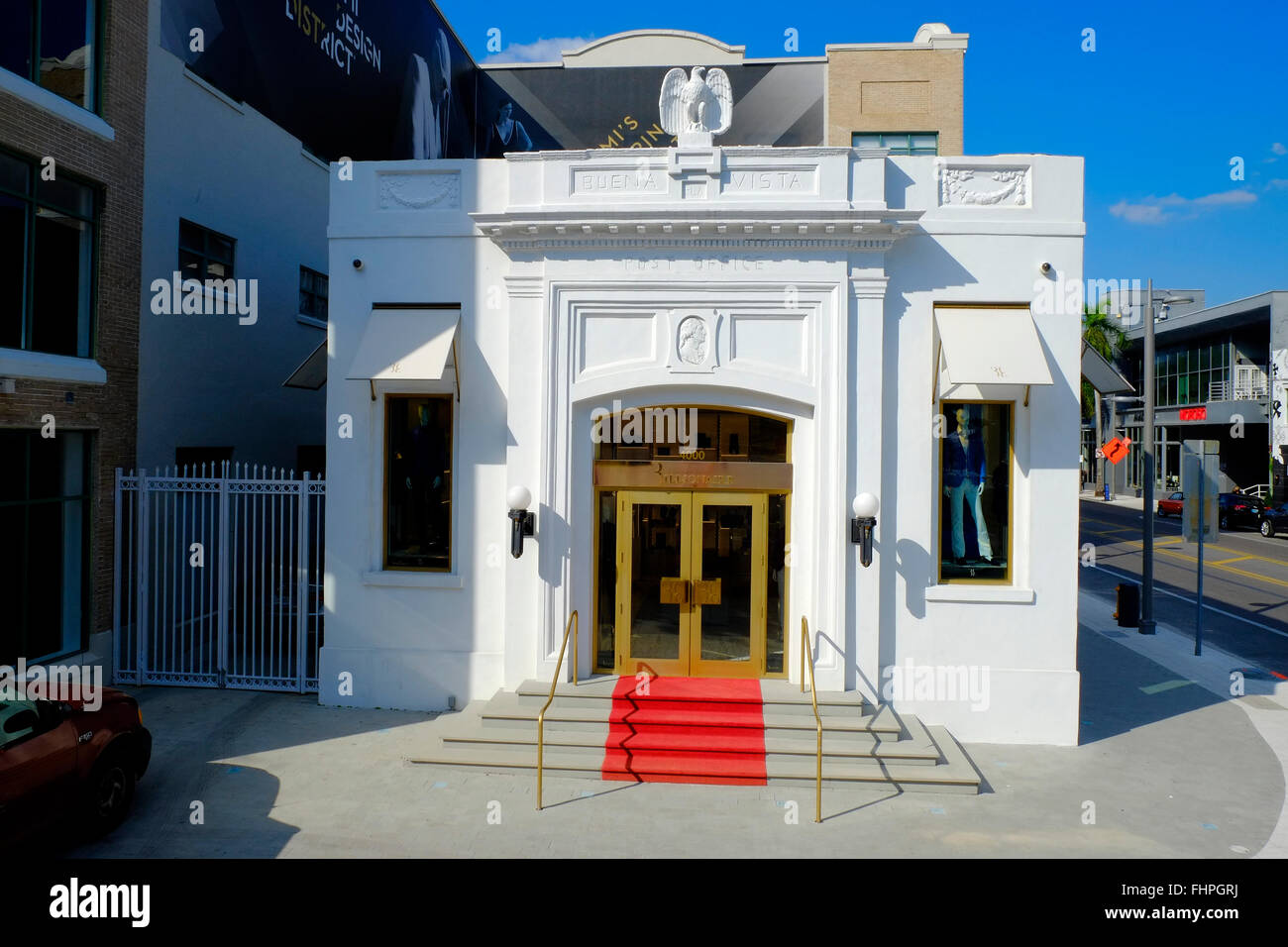 Old Buena Vista Post Office Miami Beach Florida FL Art Deco Ocean Drive