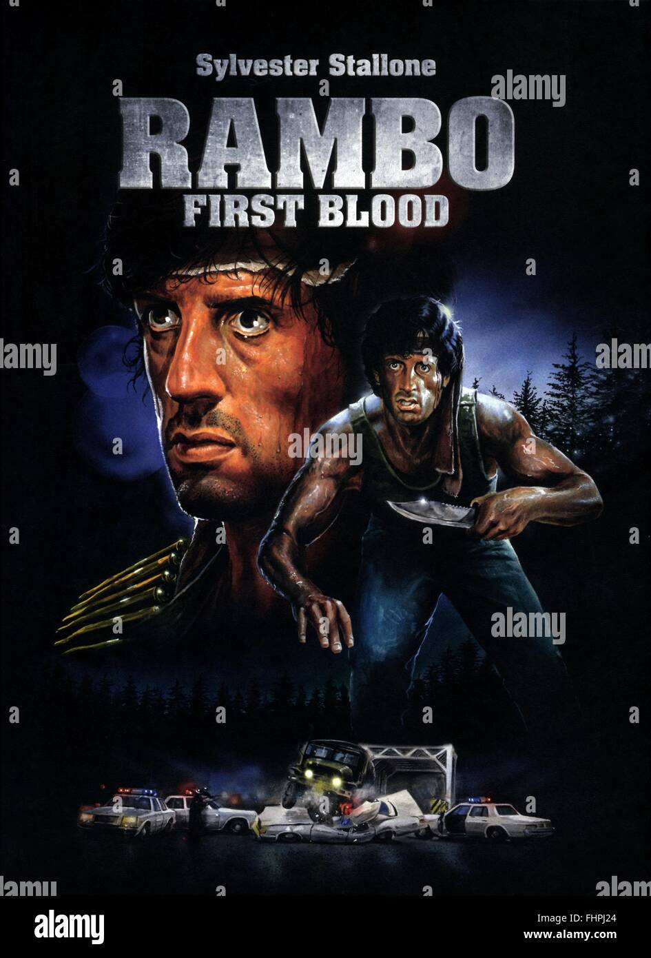 Sylvester Stallone Rambo First Blood Part Ii 1985 Stock Photo Alamy
