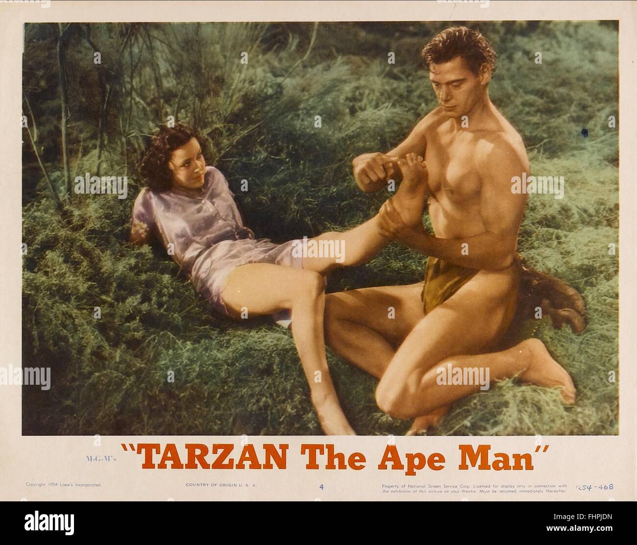 Maureen O'Sullivan Johnny Weissmuller Tarzan the Ape Man 11x17 Mini Poster 