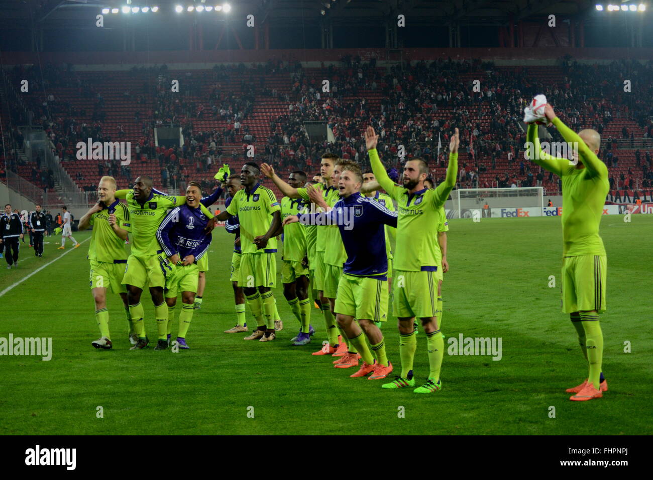 Friendly Match RSC Anderlecht Vs PAOK Editorial Image - Image of europa,  atmosphere: 123389225