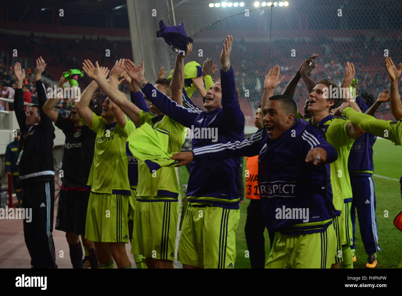 Rsc anderlecht team hi-res stock photography and images - Alamy