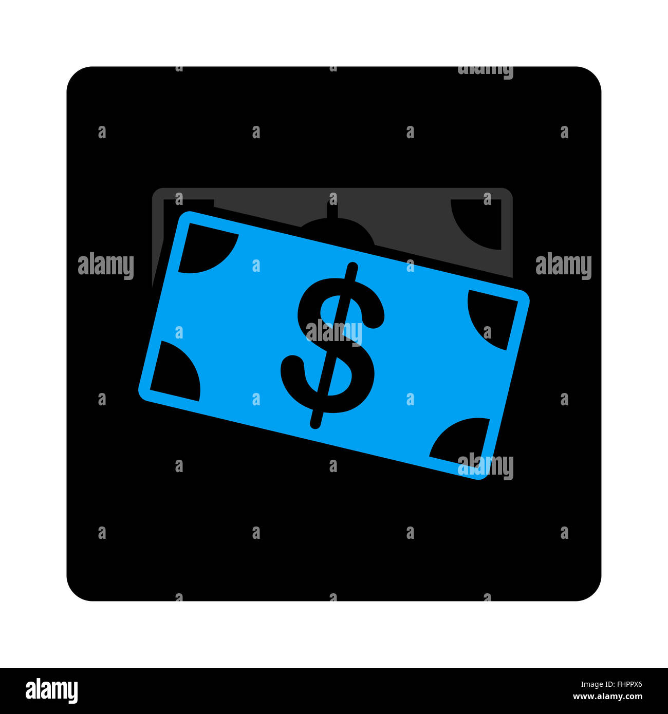 Dollar Banknotes icon Stock Photo - Alamy