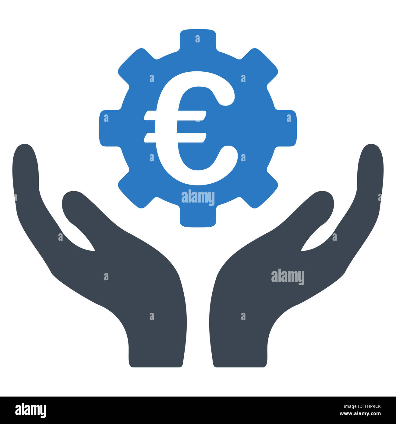 Euro Maintenance Icon Stock Photo - Alamy
