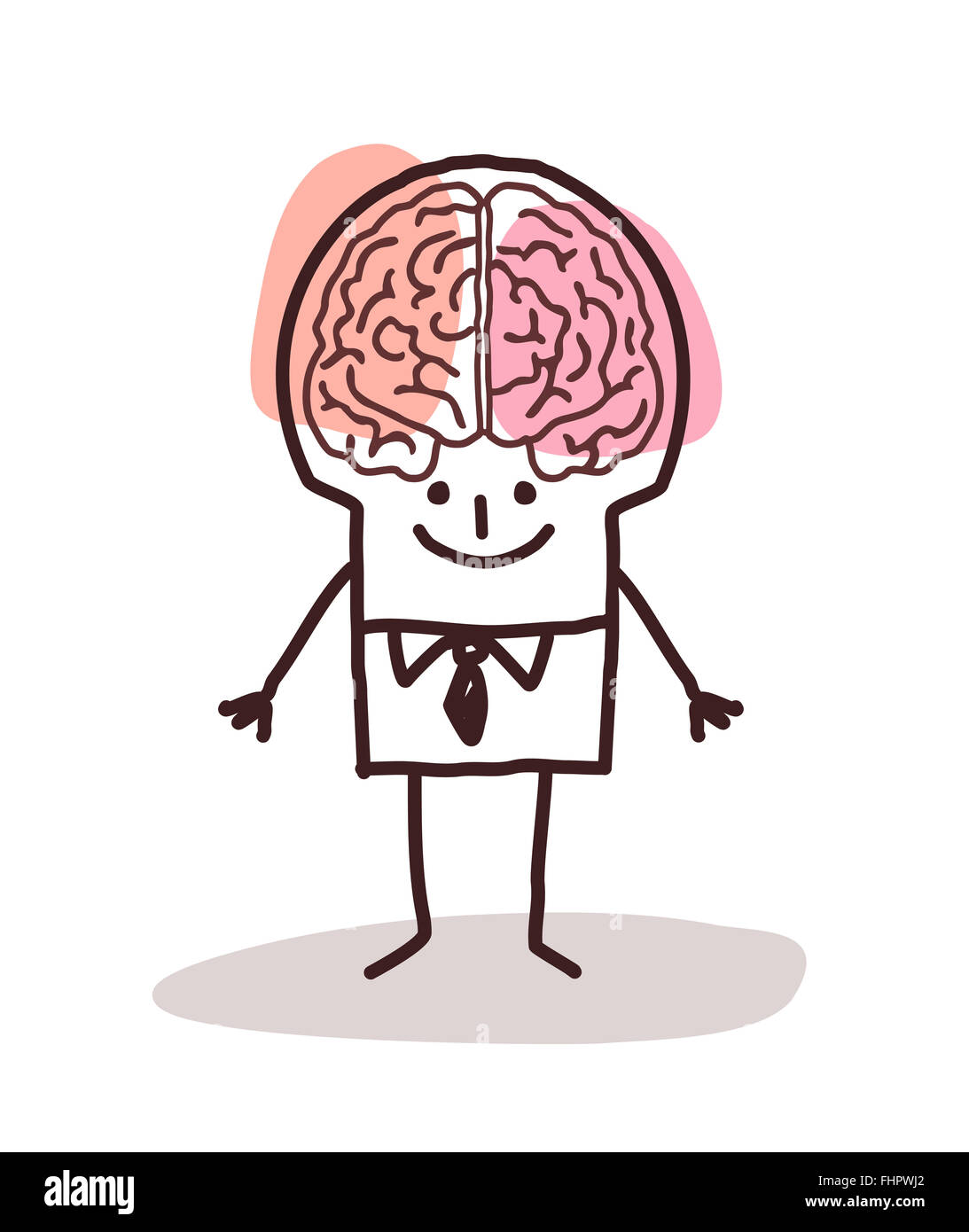 Brain characters hi-res stock photography and images - Alamy