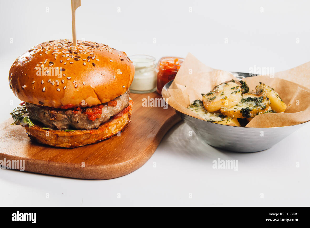 Burger & Fries