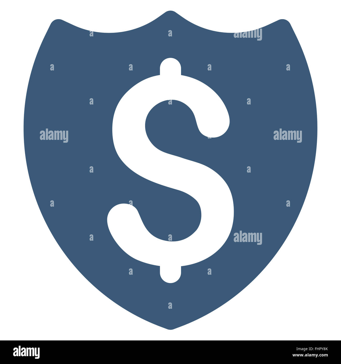 Bank Insurance Icon Stock Photo - Alamy