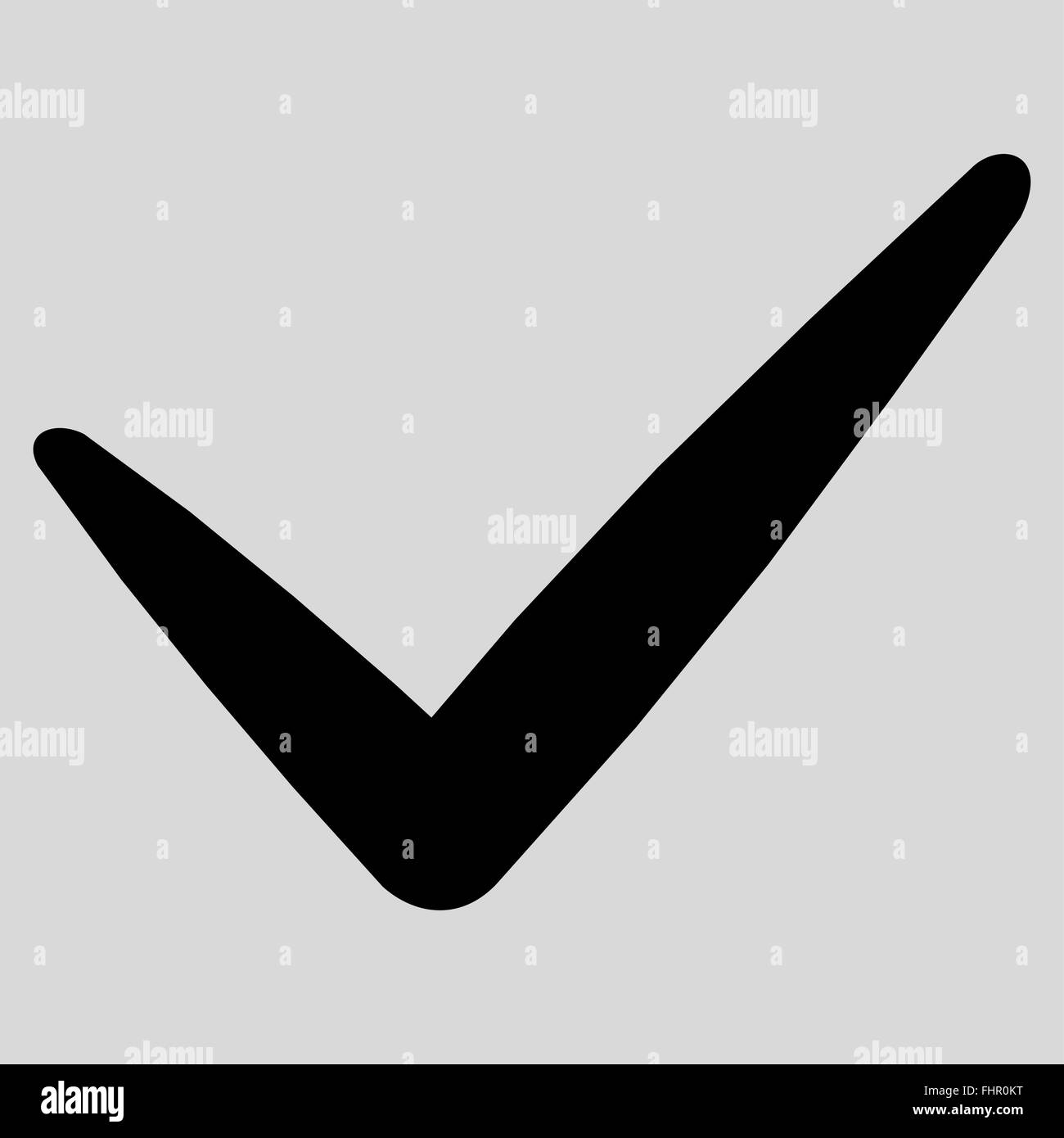 Done check mark valid Black and White Stock Photos & Images - Alamy
