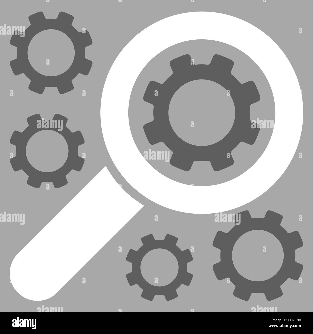 Search Tools Flat Icon Stock Photo - Alamy