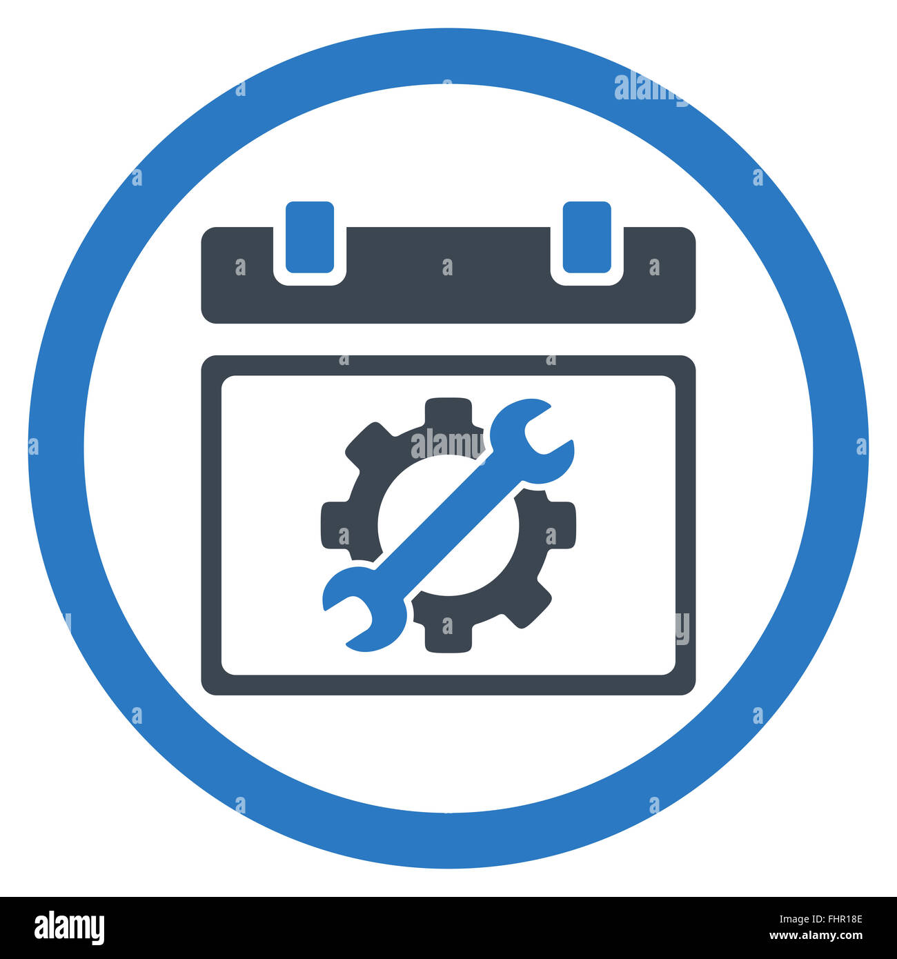 Service Day Icon Stock Photo - Alamy