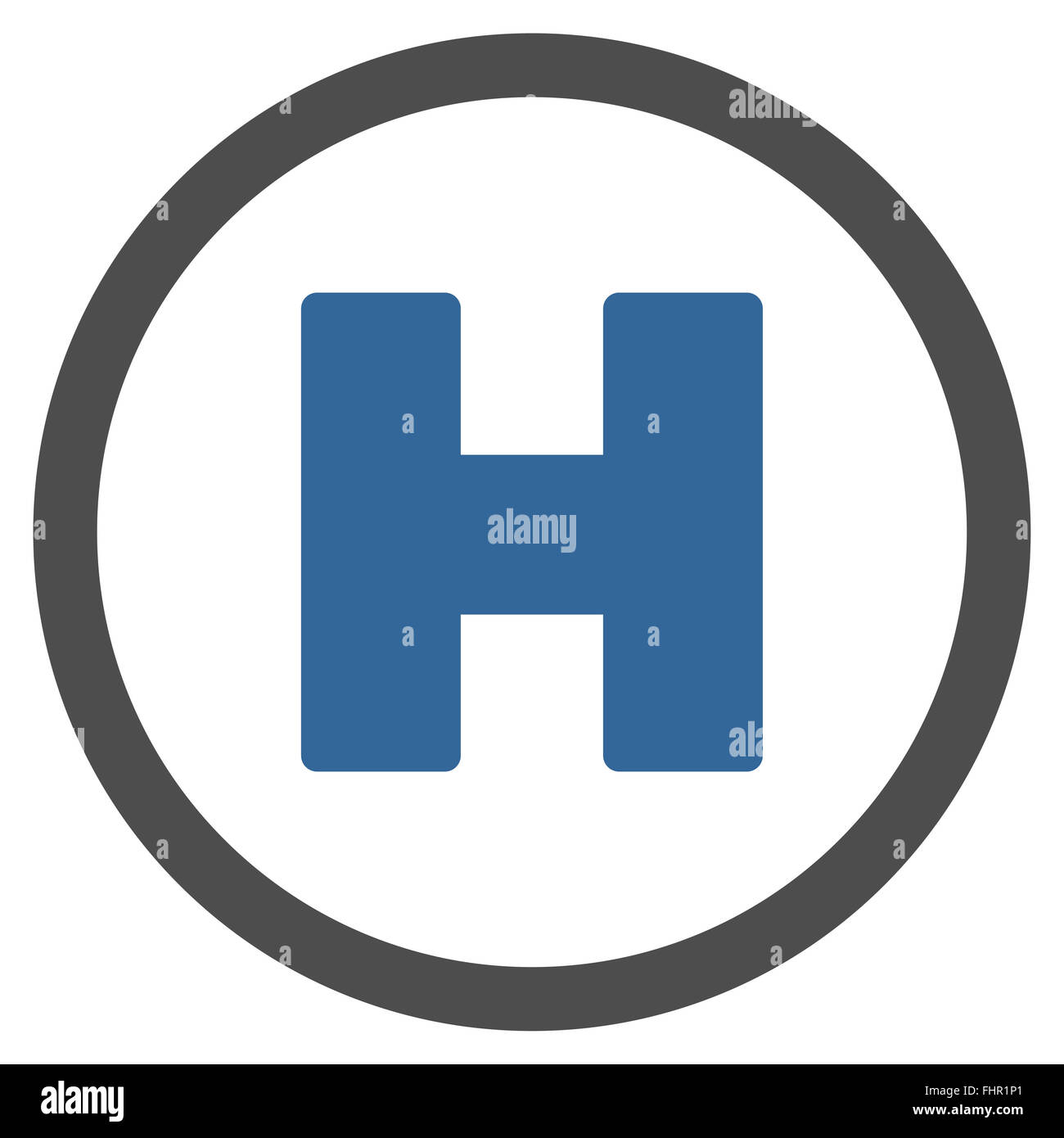 Helicopter Landing Icon Stock Photo Alamy