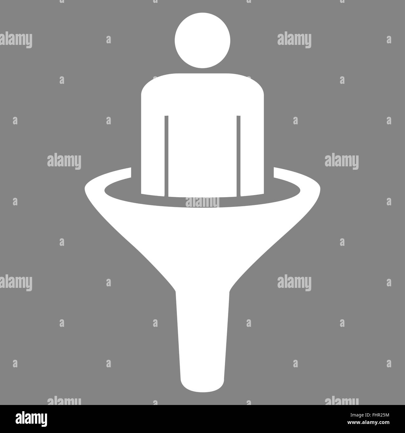 Sales funnel icon from business hi-res stock photography and images - Alamy