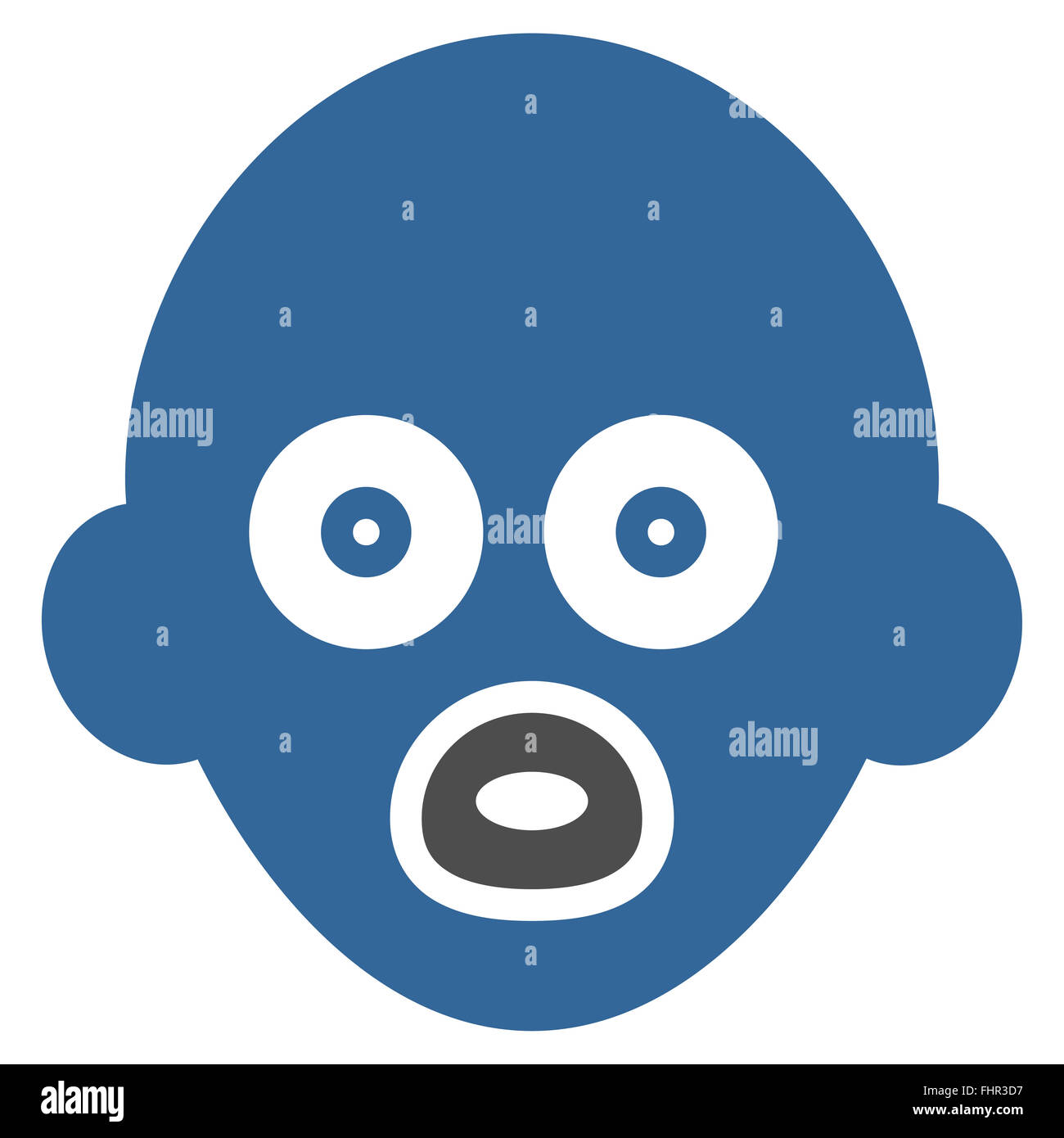 Baby Head Icon Stock Photo Alamy