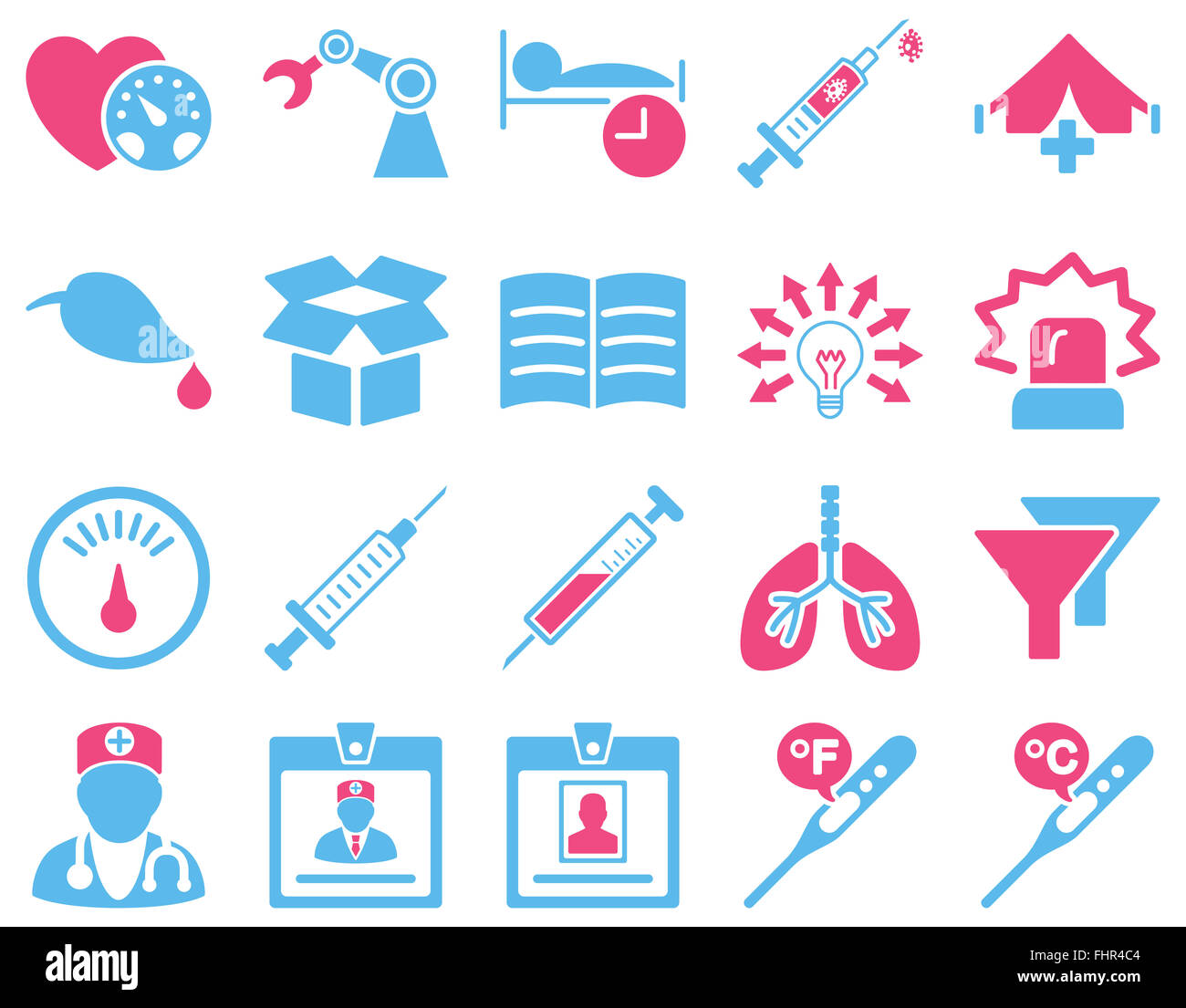 Medical field icons hi-res stock photography and images - Alamy