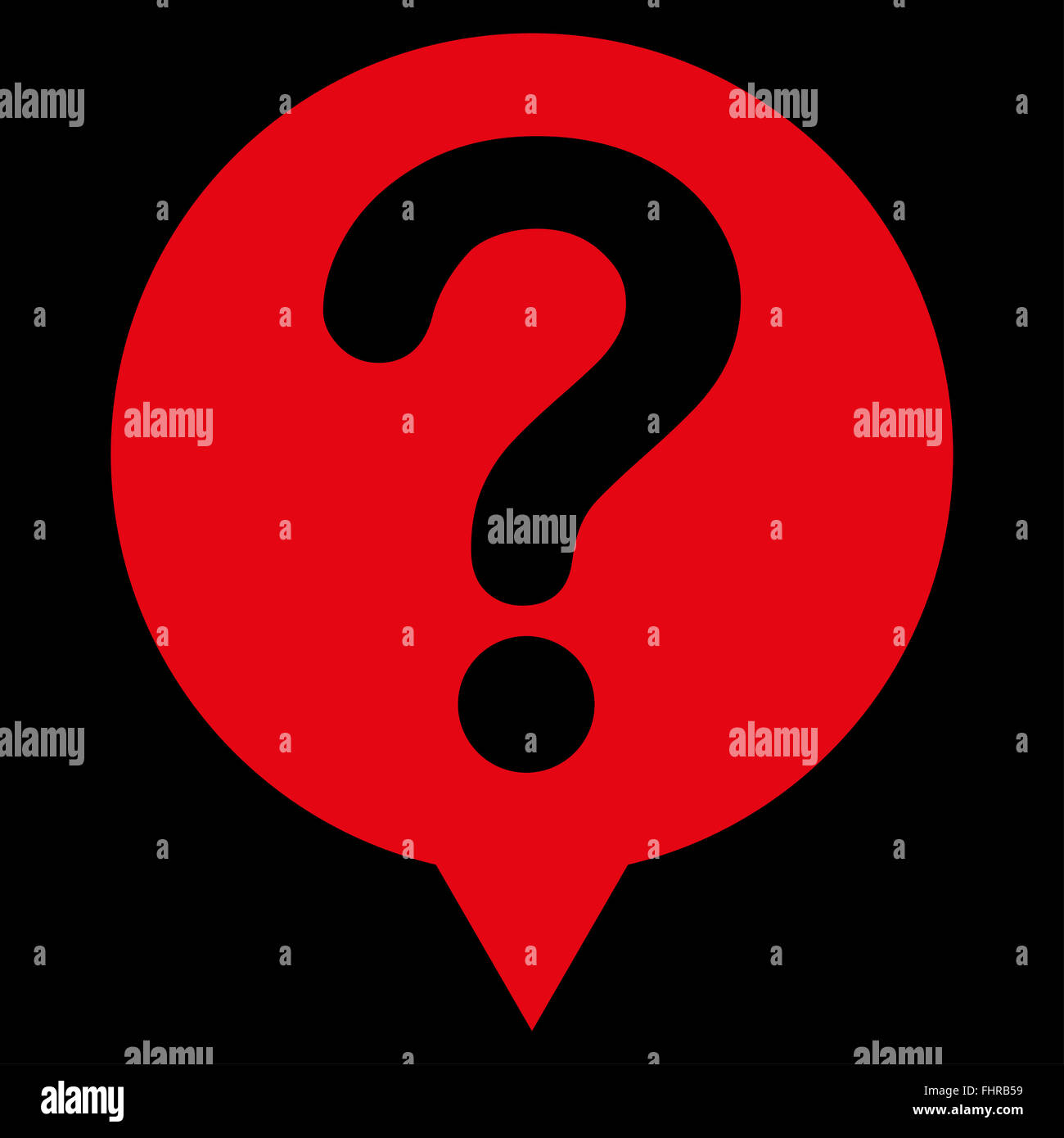 Status flat red color icon Stock Photo - Alamy