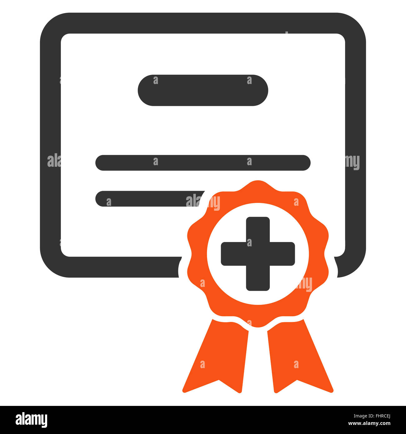medical-certificate-icon-stock-photo-alamy