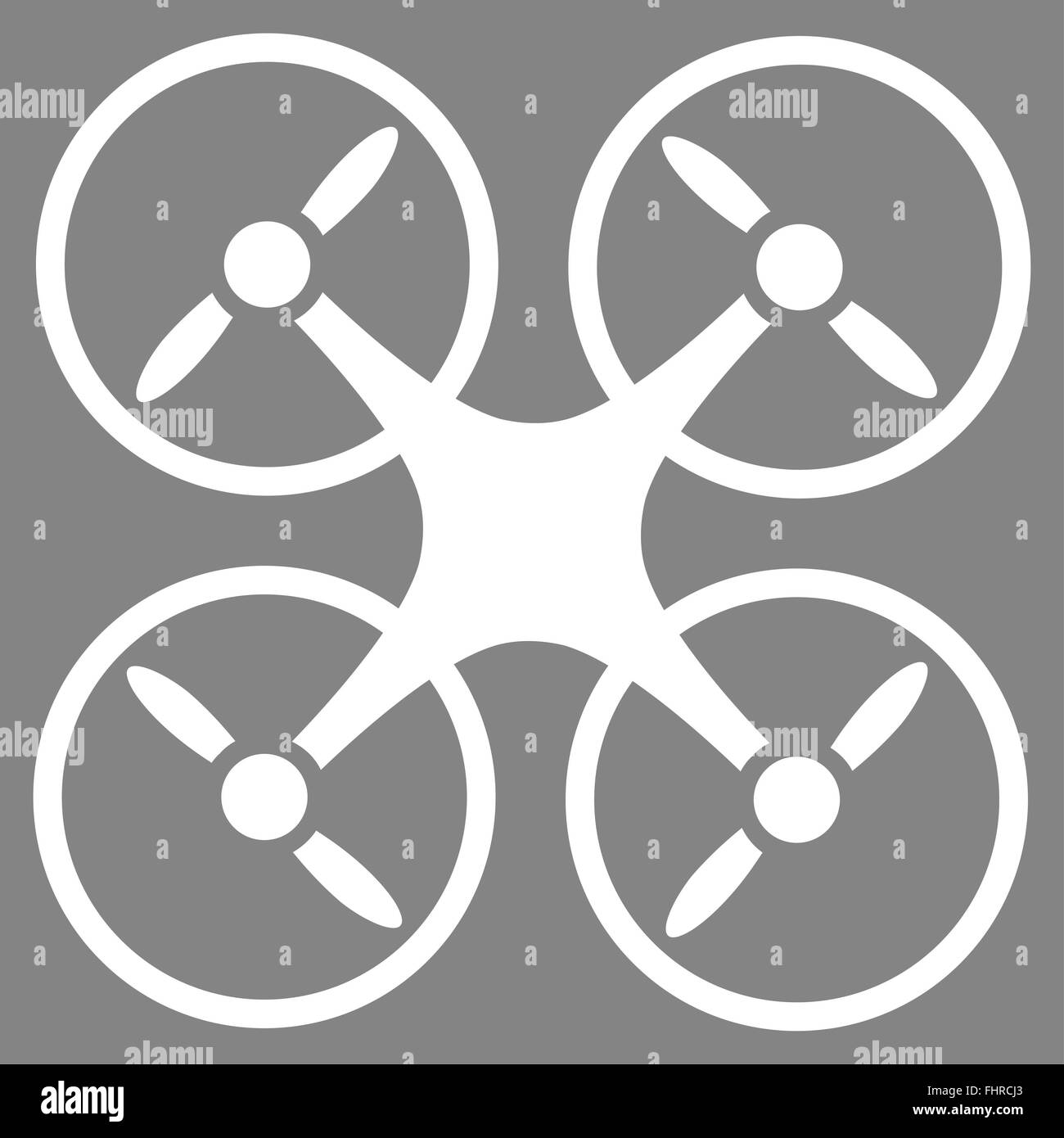 Nanocopter icon from Business Bicolor Set Stock Photo