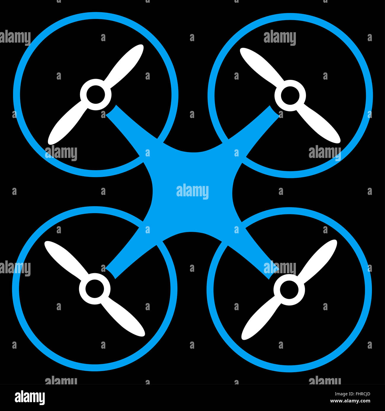 Copter icon from Business Bicolor Set Stock Photo - Alamy