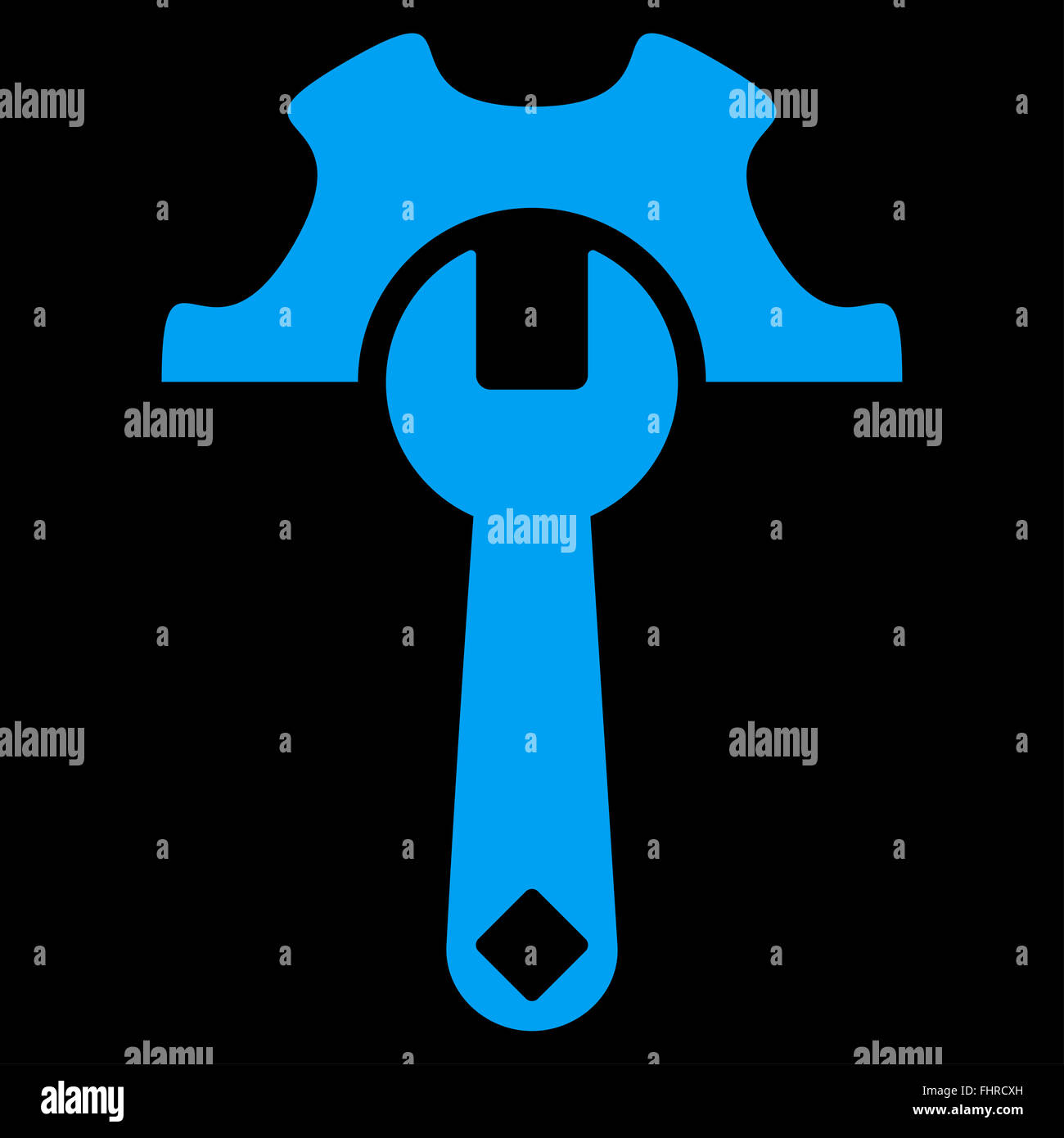 Service Tools Icon Stock Photo - Alamy