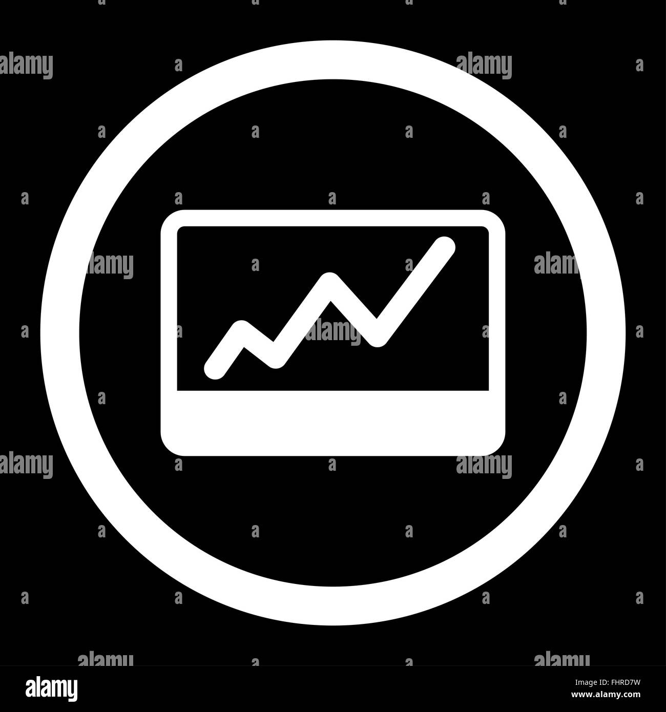 Stock Market icon Stock Photo Alamy