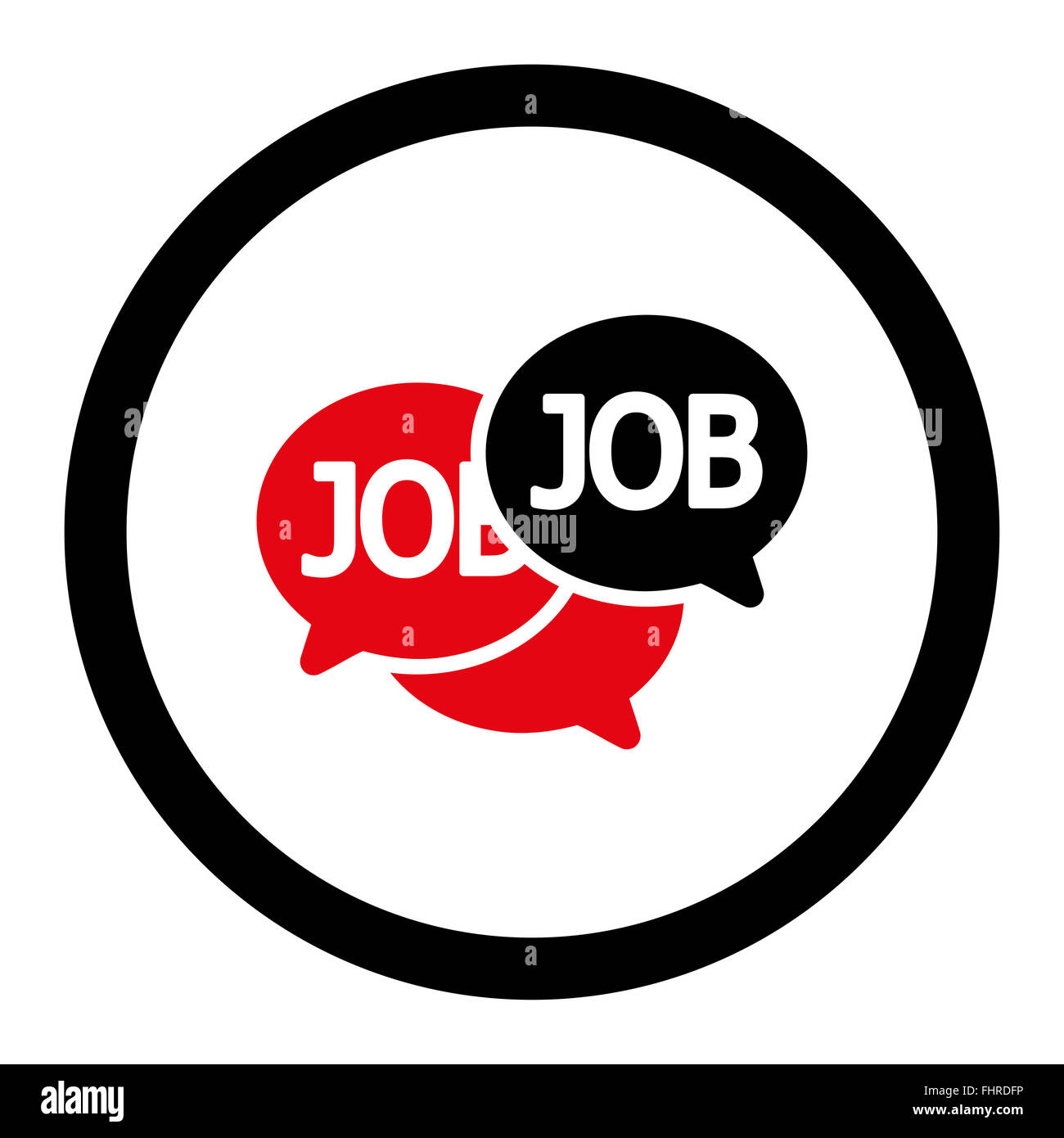 Labor Market icon Stock Photo - Alamy