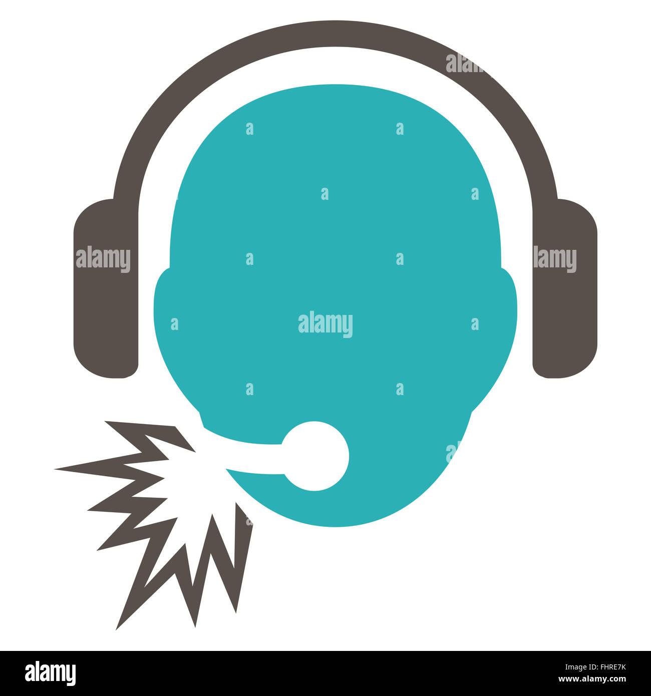 Operator Message Icon Stock Photo - Alamy