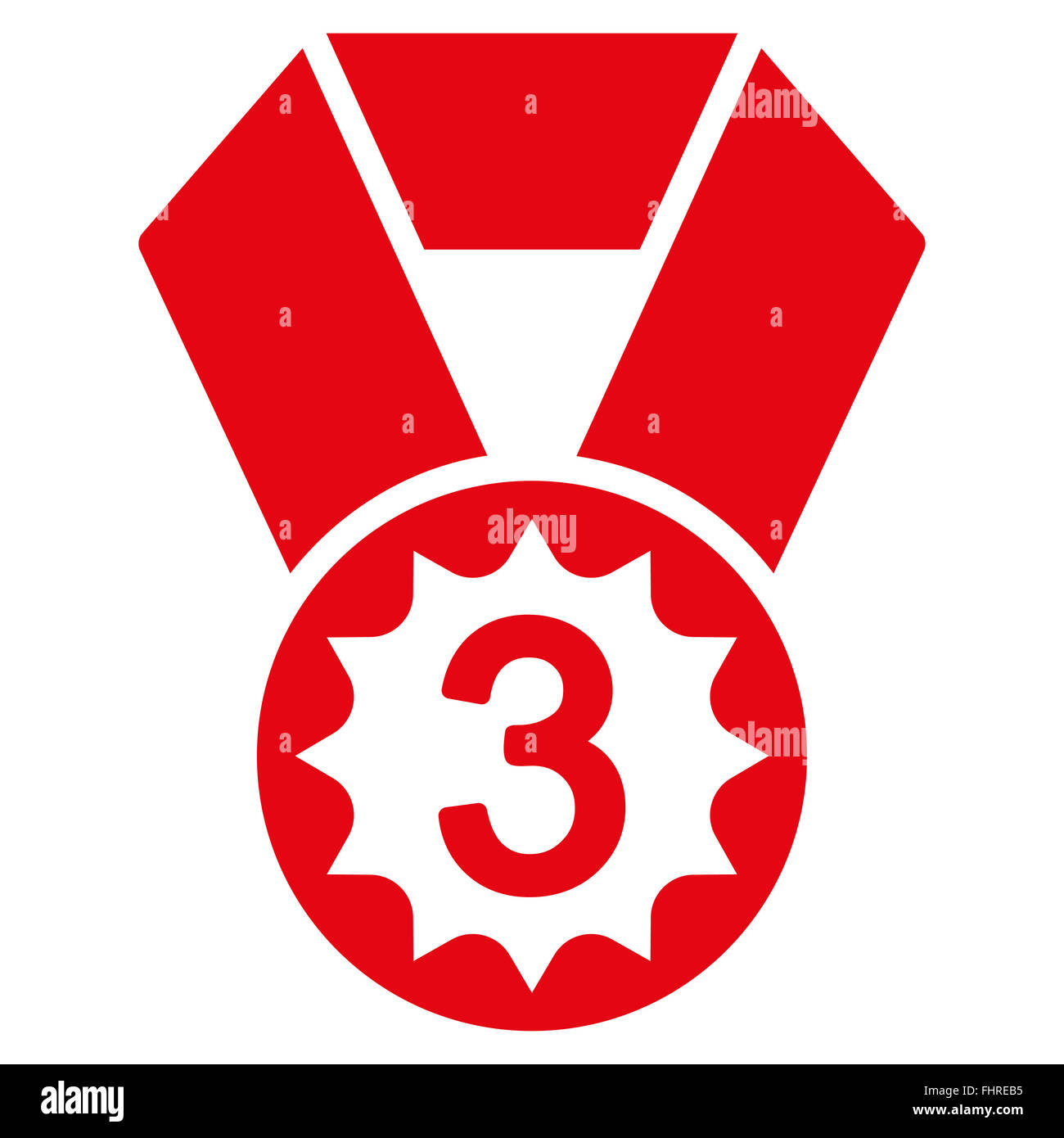 Third place icon from Competition amp; Success Bicolor Icon Set Stock ...