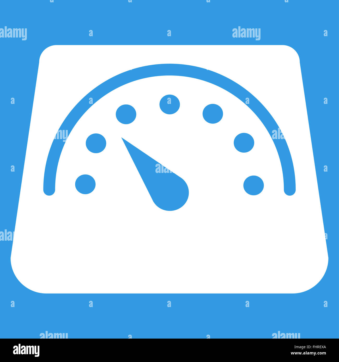 Weight Meter Flat Icon Stock Photo - Alamy